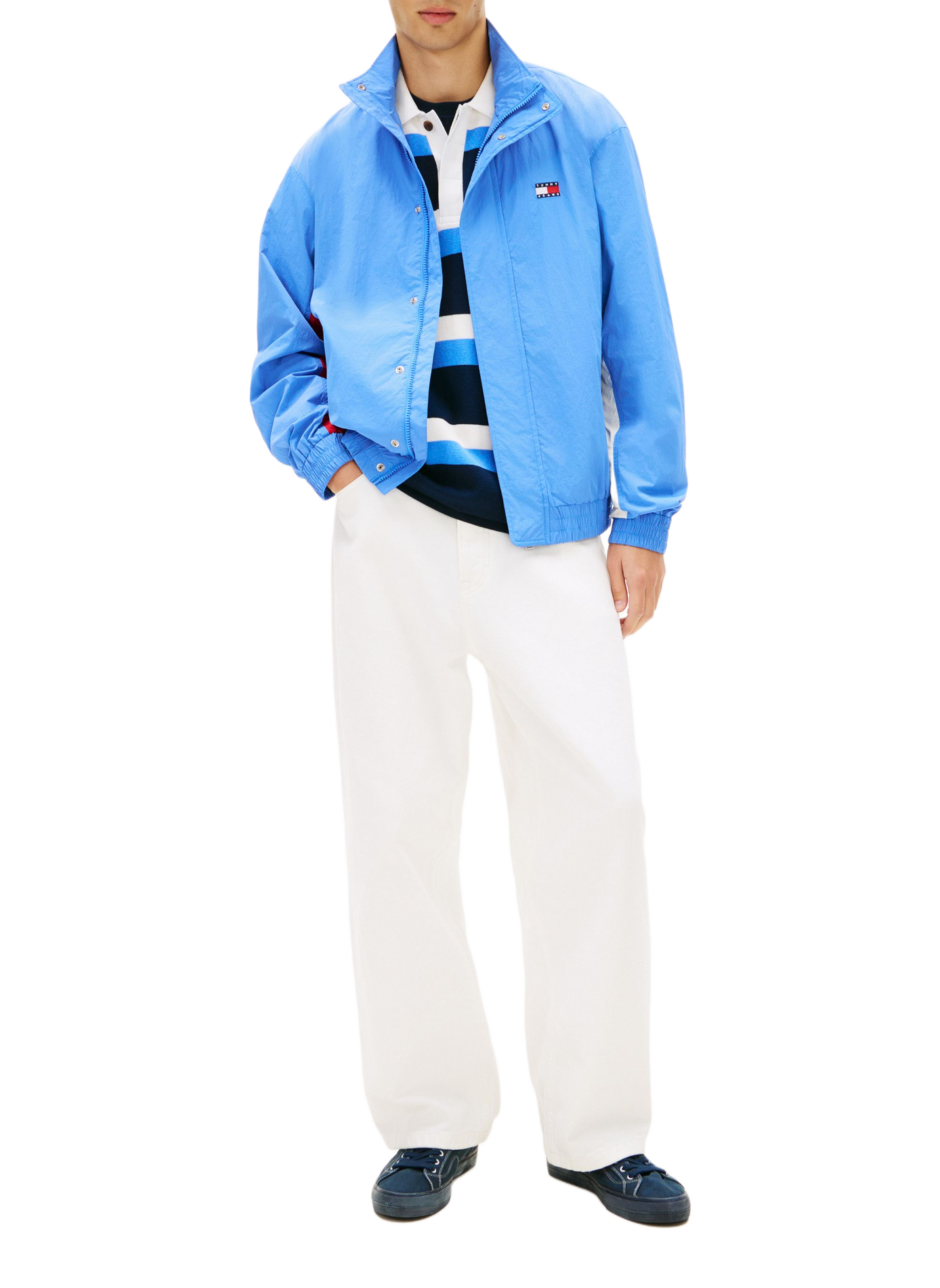 Weite Baumwollhose Théo TOMMY HILFIGER Beige