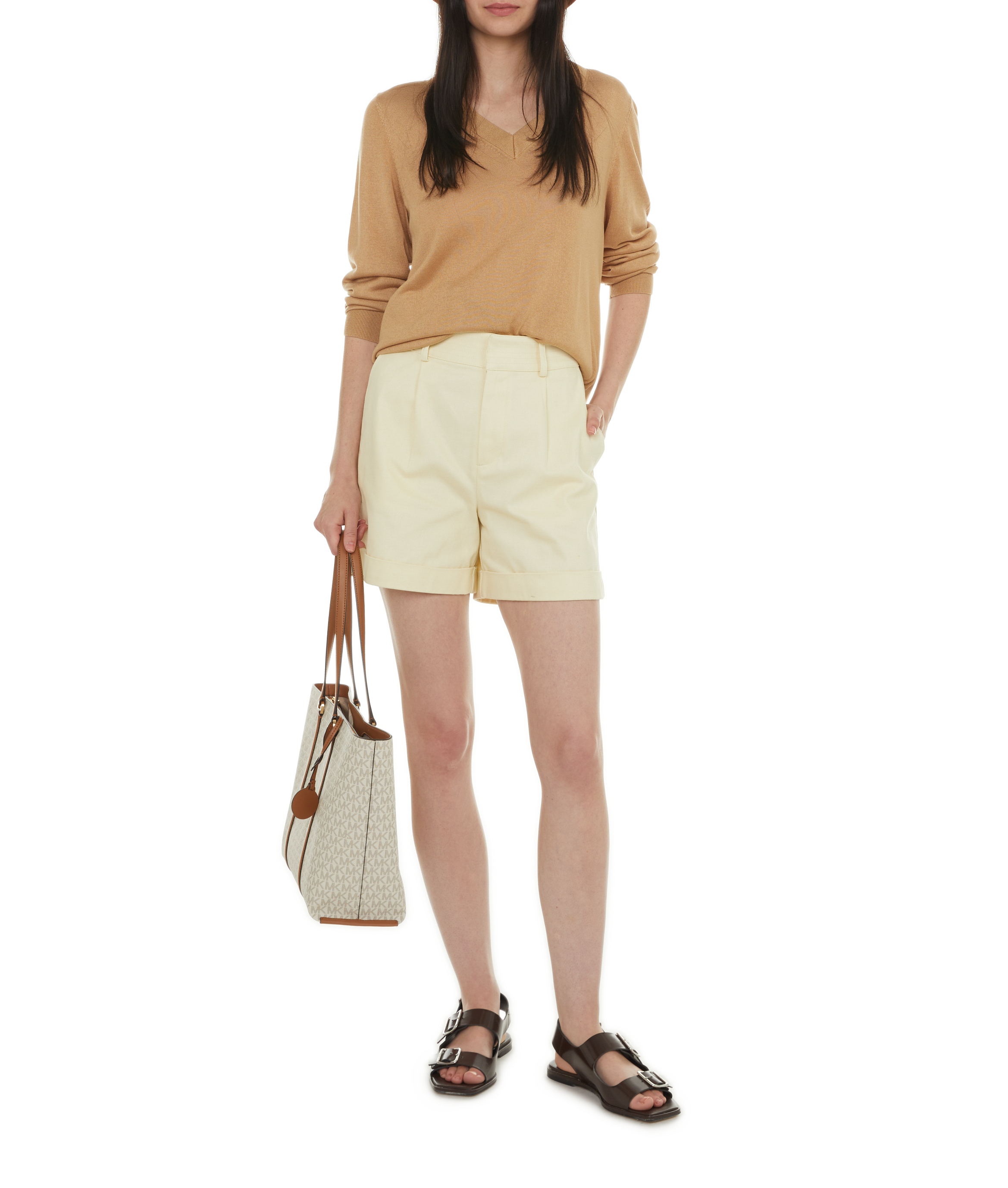 Temple Shopper-Tasche MICHAEL KORS Braun