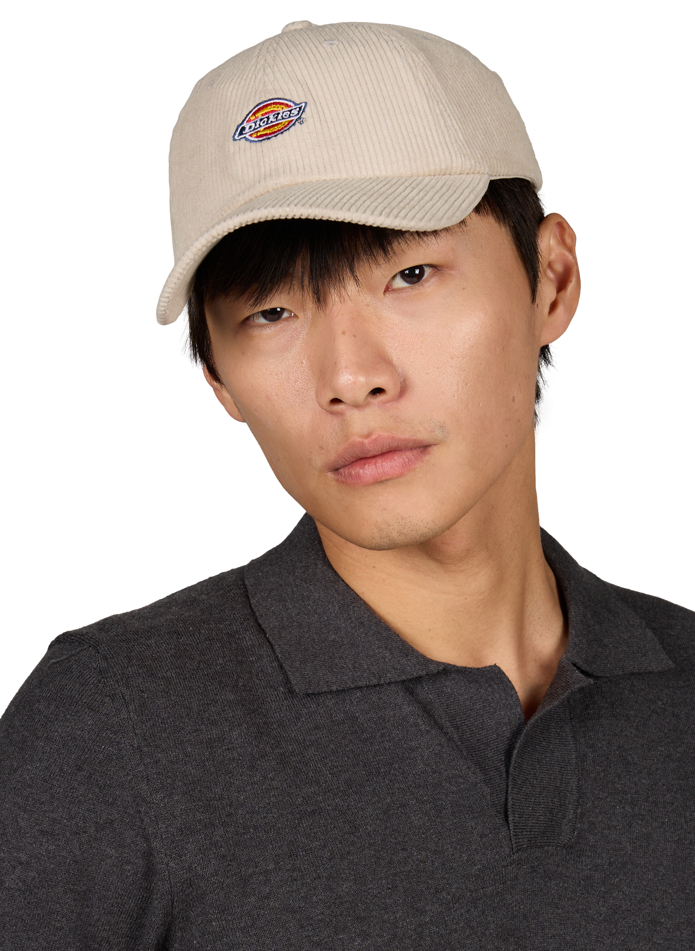 Corduroy baseball cap DICKIES Beige