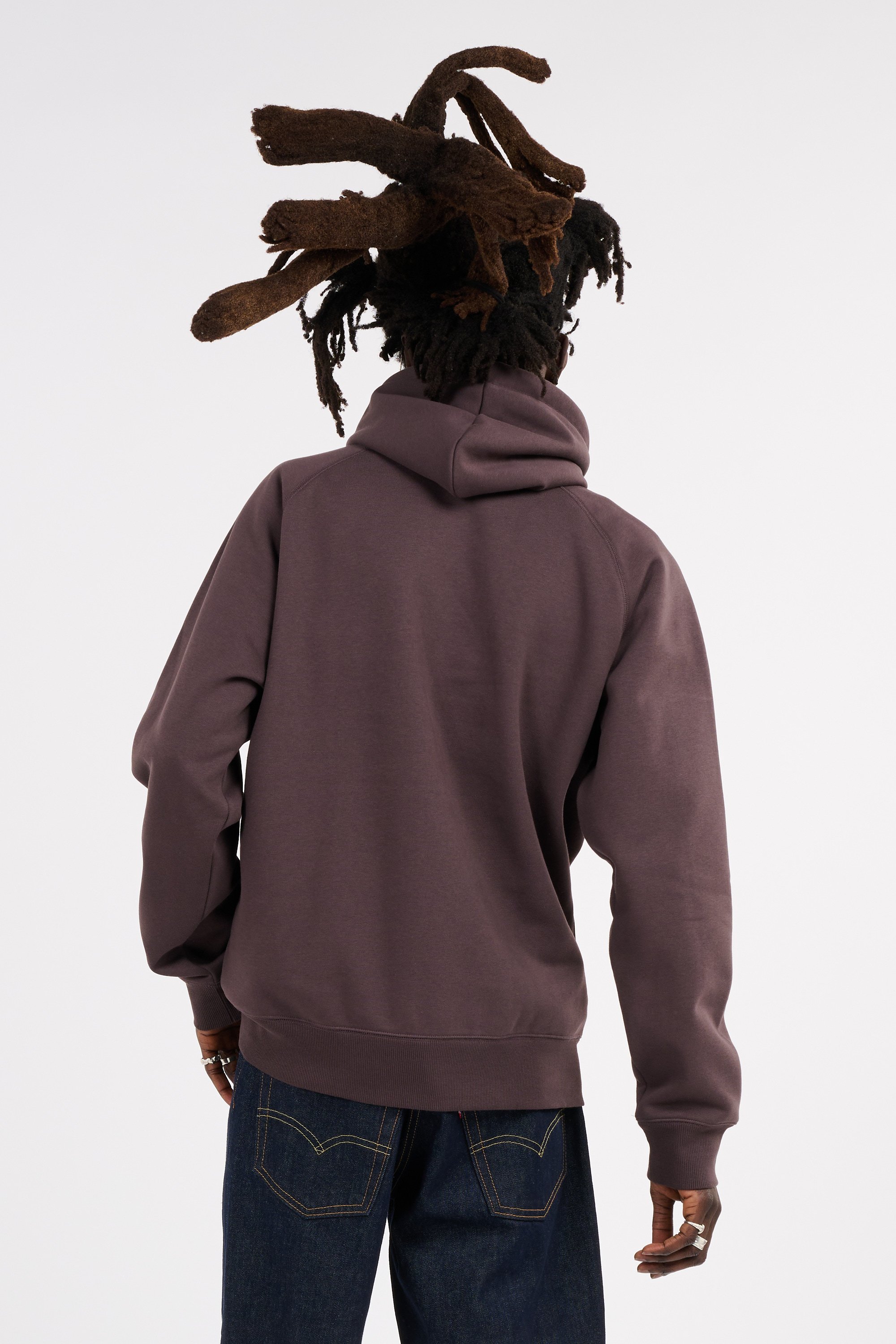 Hoodie hooded chase CARHARTT WIP Marron