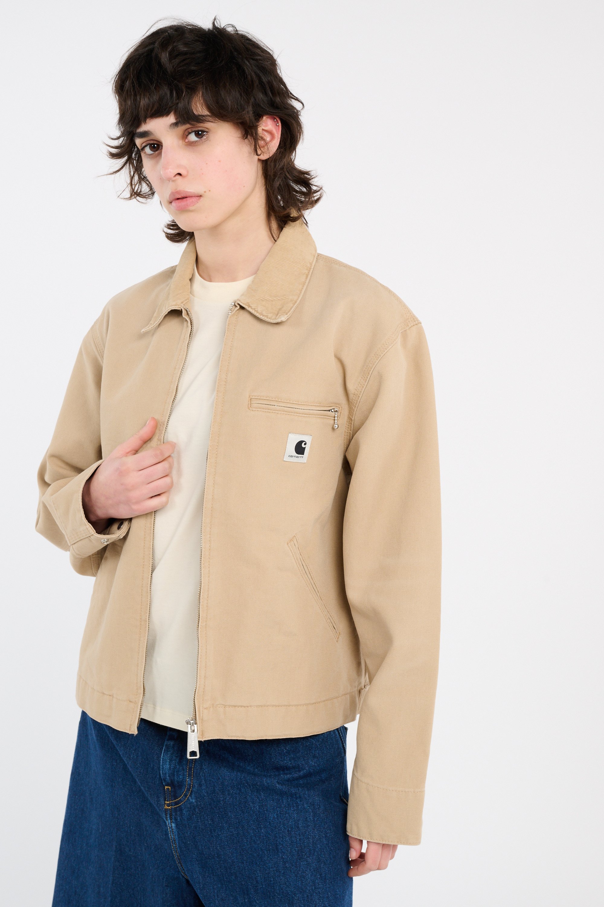 Veste w' og detroit jacket CARHARTT WIP Marron