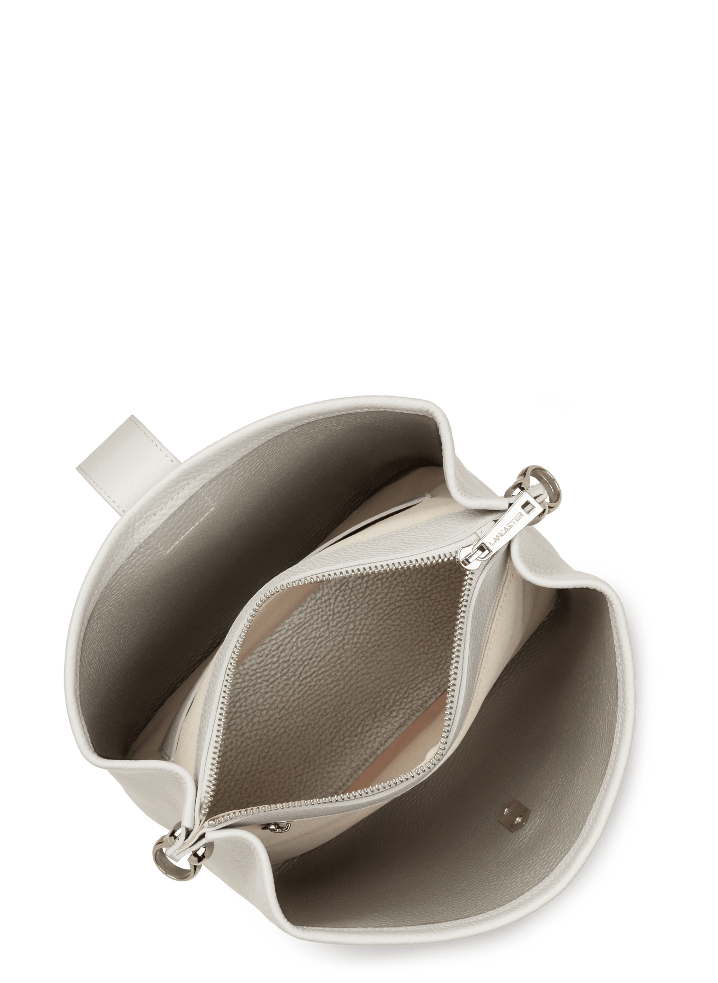 Sac seau - top double | Gris LANCASTER Femme