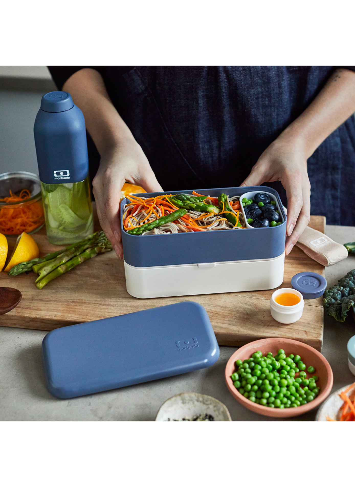Boîte à repas Original 1L MONBENTO Bleu
