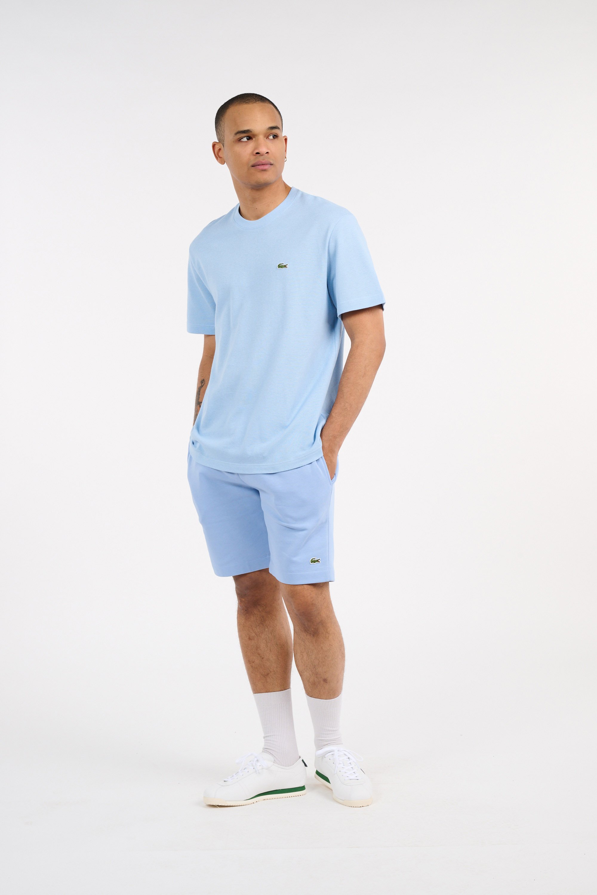 T-shirt tee-shirt LACOSTE Bleu