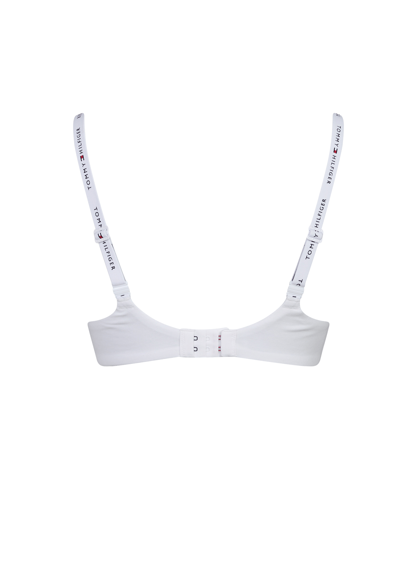 Soutien-gorge à logo en coton mélangé TOMMY HILFIGER Blanc