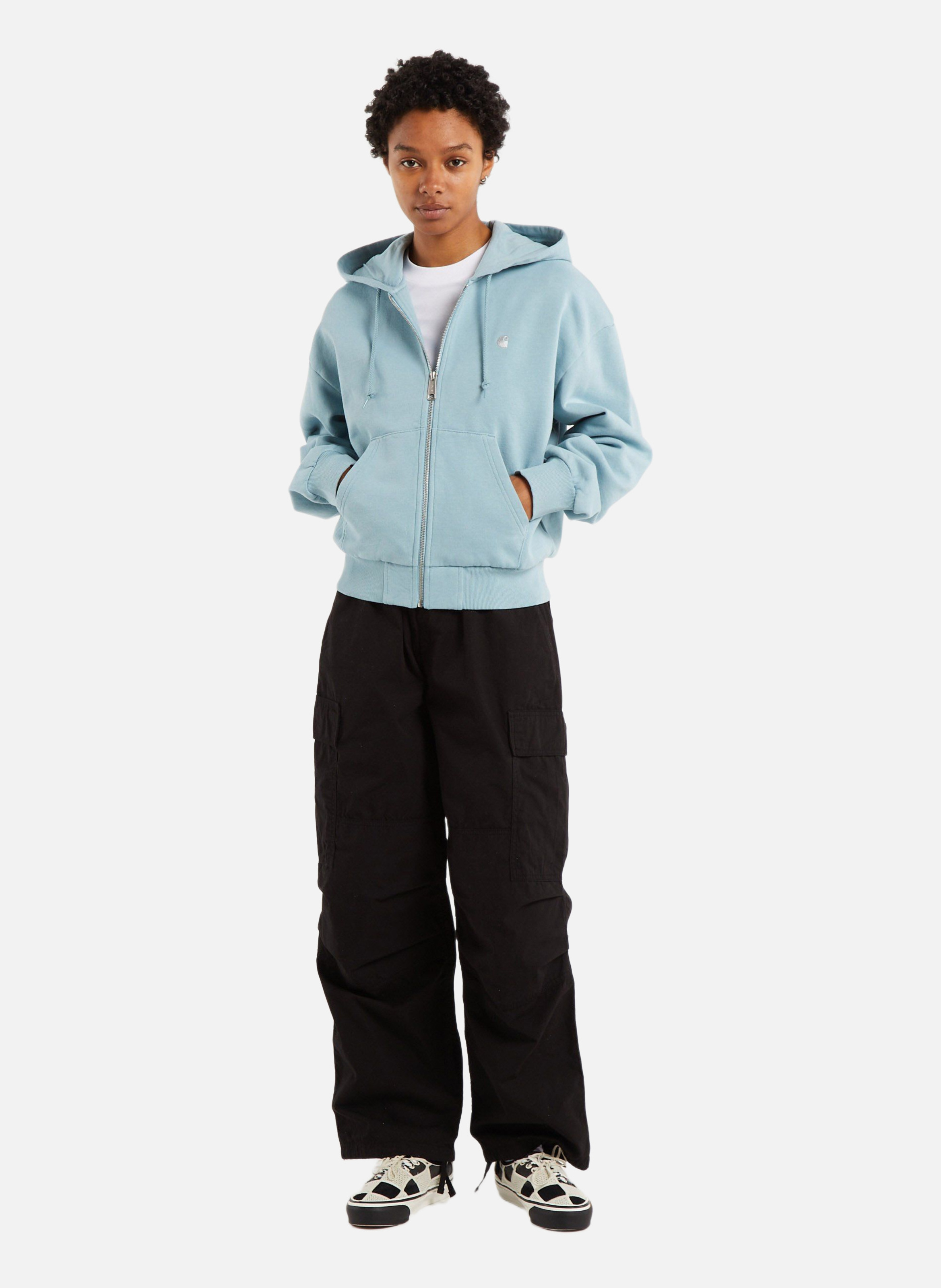 Hoodie w' hooded casey jacket CARHARTT WIP Bleu