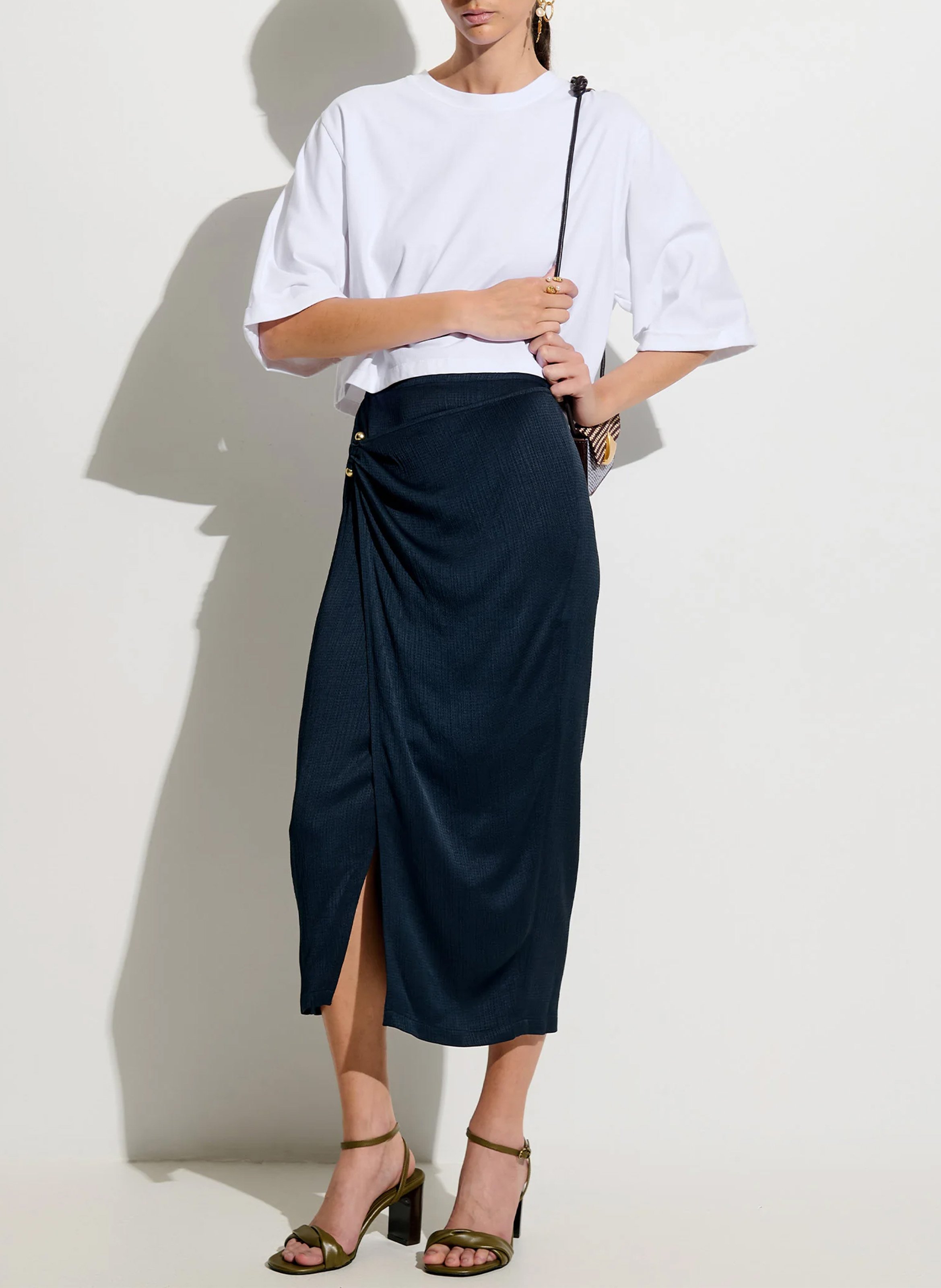Chemise oversize col classique holly SESSUN Bleu