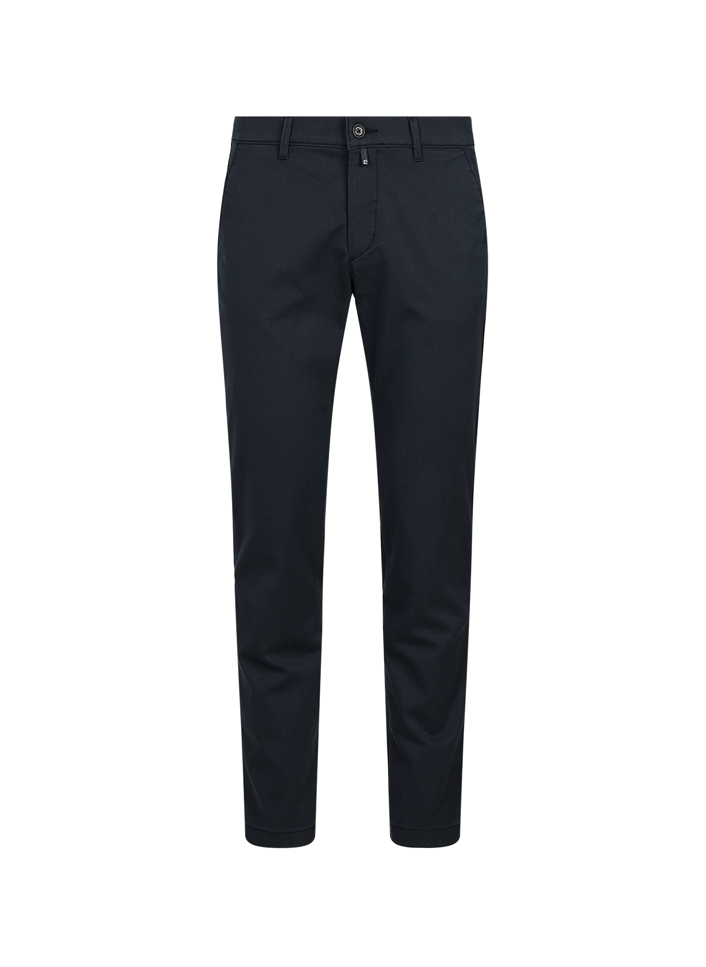 Pantalon tapered en coton mélangé PIERRE CARDIN Bleu