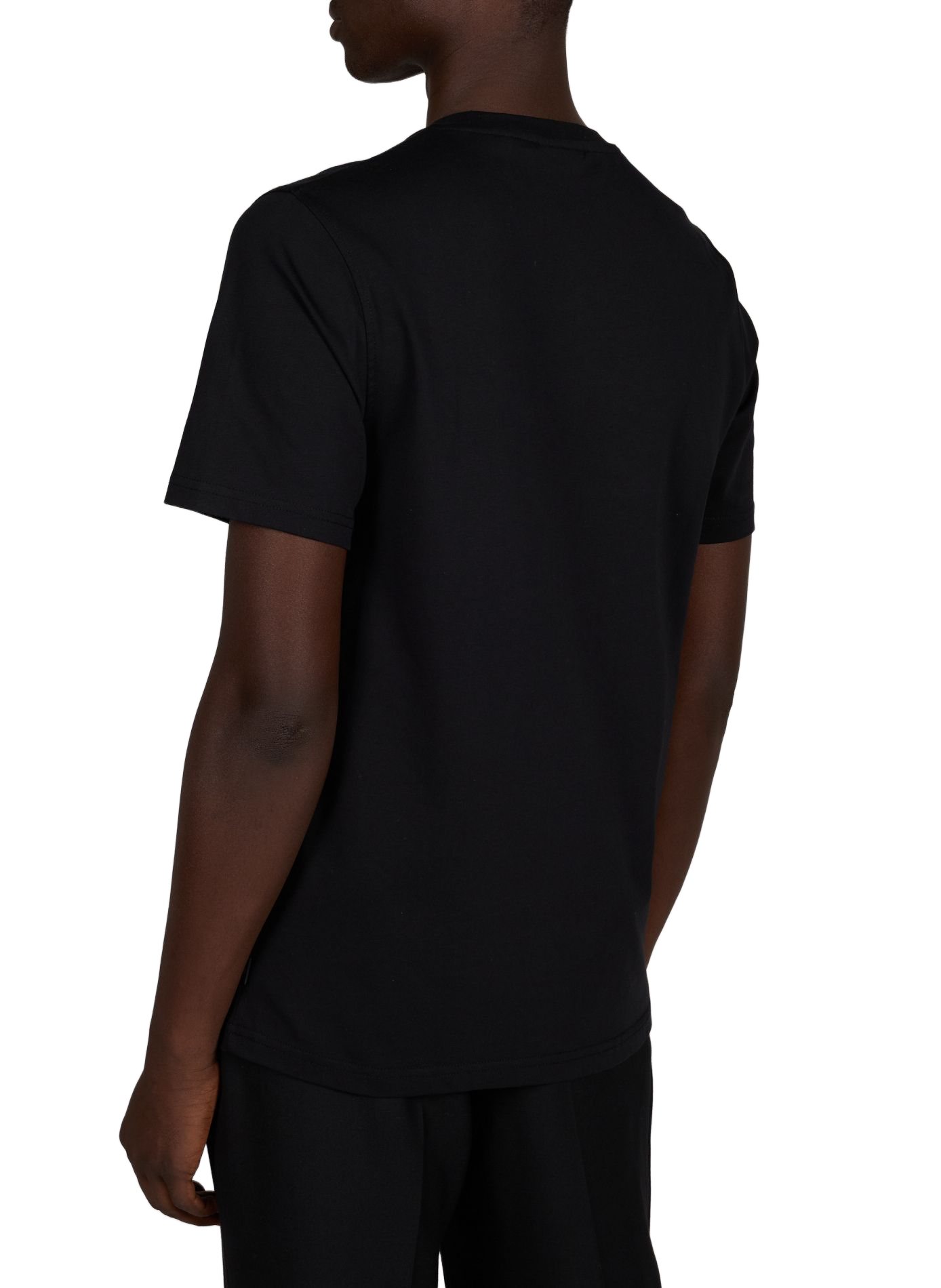T-shirt imprimé en coton bio LES DEUX Noir