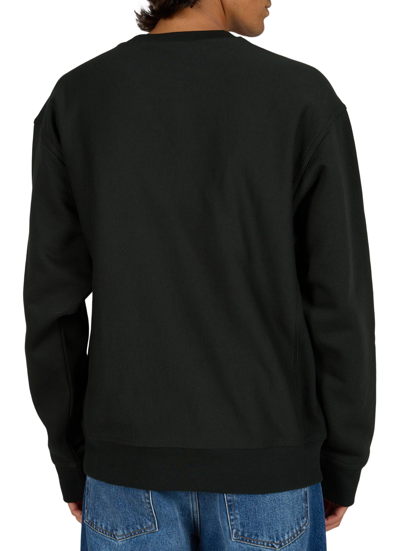 Sweatshirt mit besticktem Logo aus Baumwolle CARHARTT WIP Grun