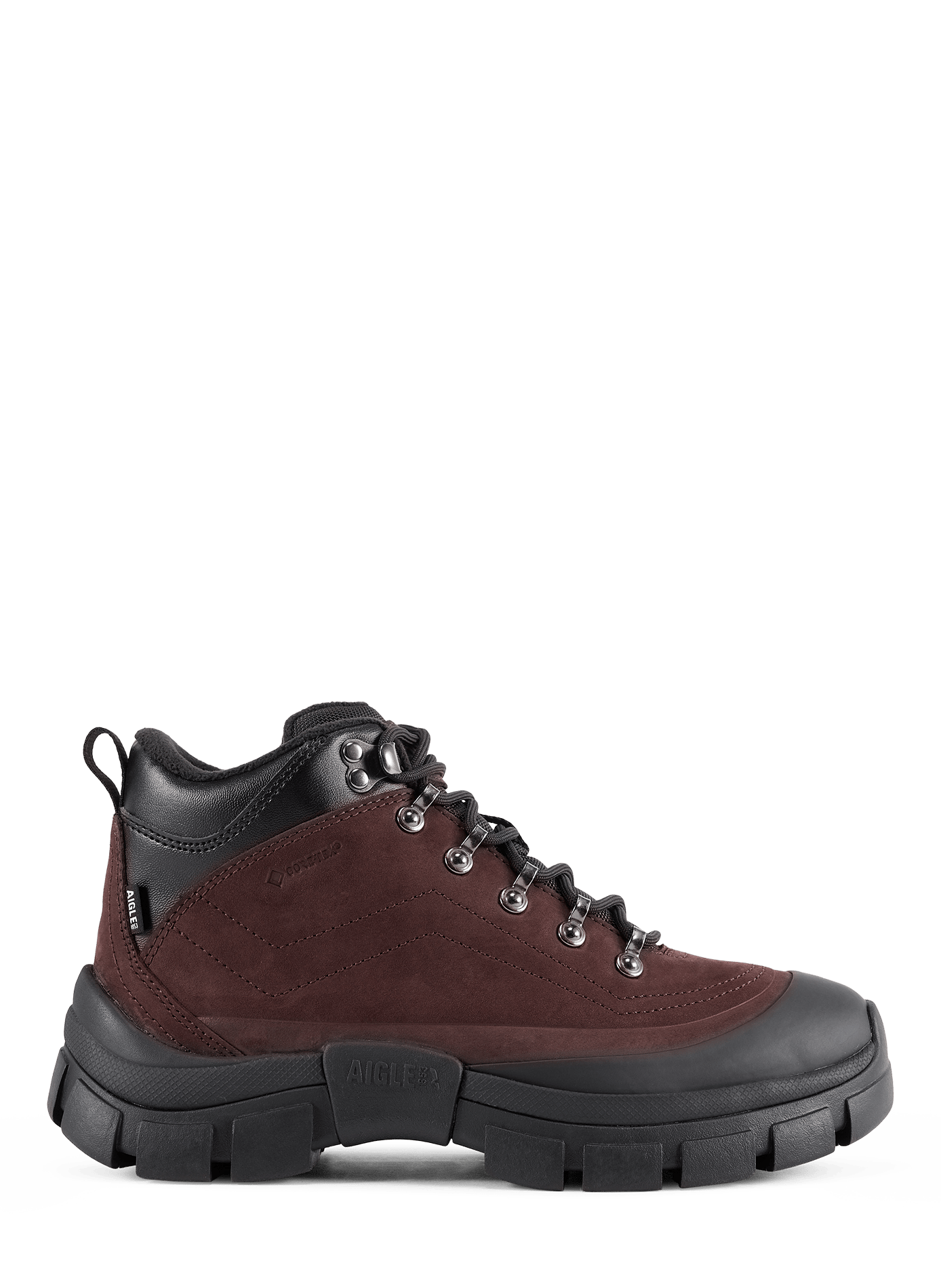 Tenere GTX leather trainers AIGLE Brown