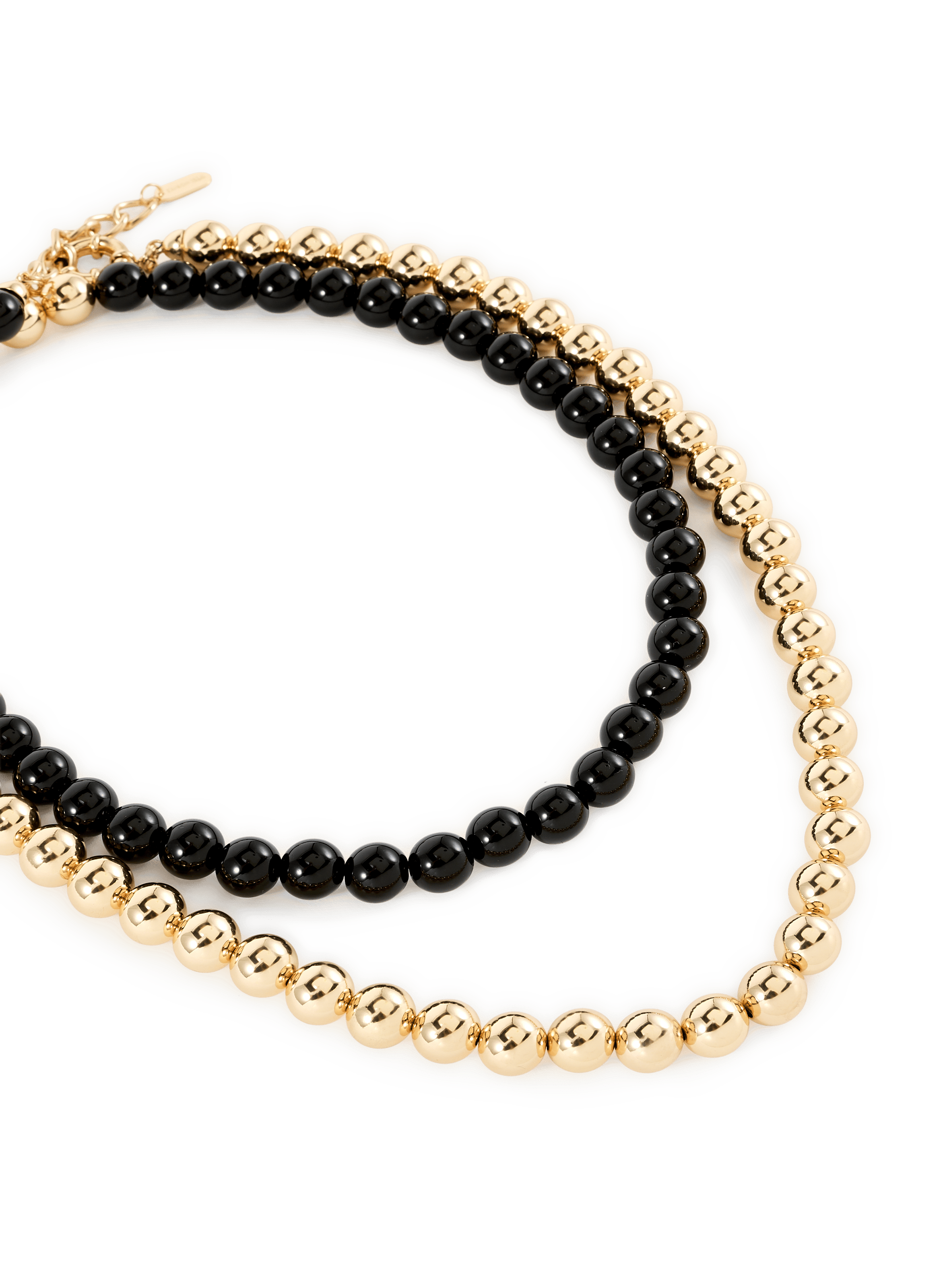 Collier en perles fantaisies SAISON 1865 Noir