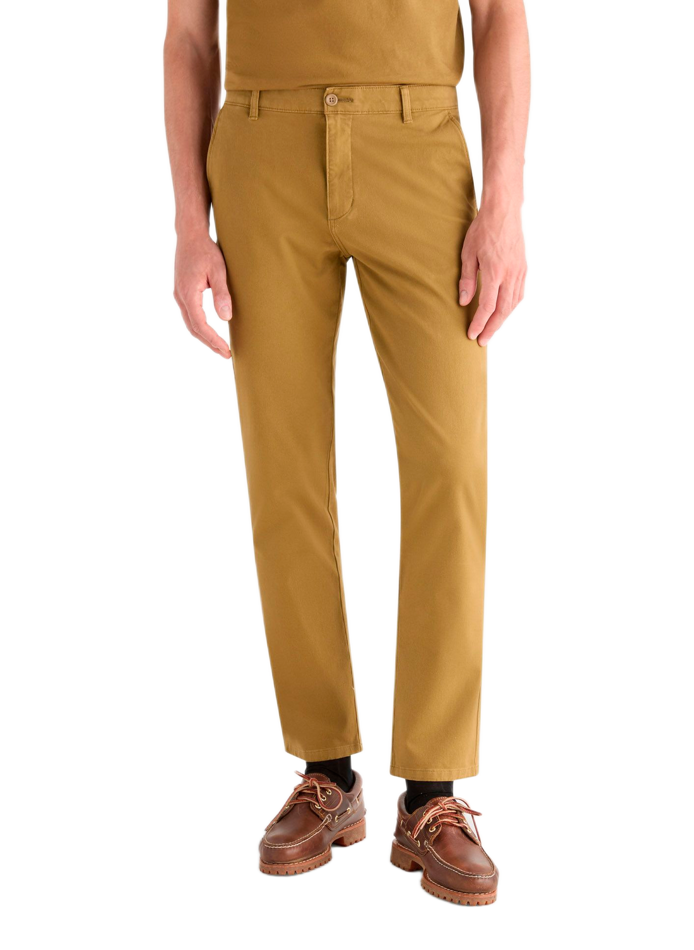 Broek met dubbele knie DOCKERS Bruin