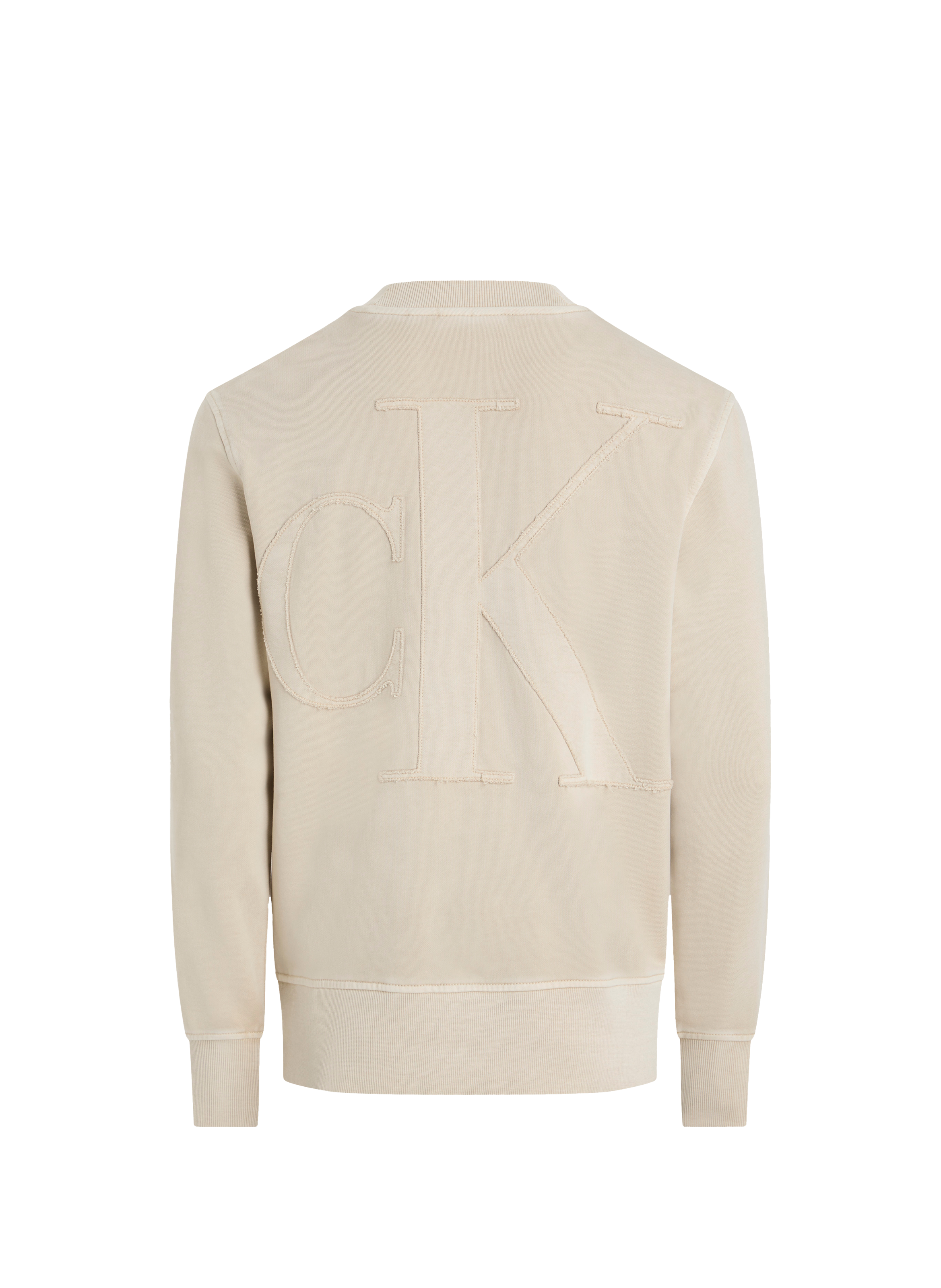 Sweatshirt en coton CALVIN KLEIN Beige