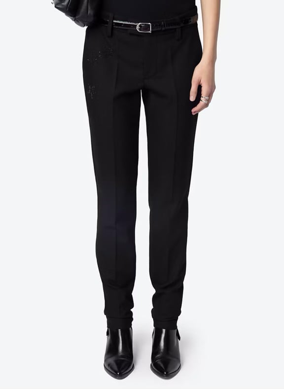 Pantalon slim prune Noir by ZADIG&VOLTAIRE ZADIG&VOLTAIRE Pantalon slim prune Noir