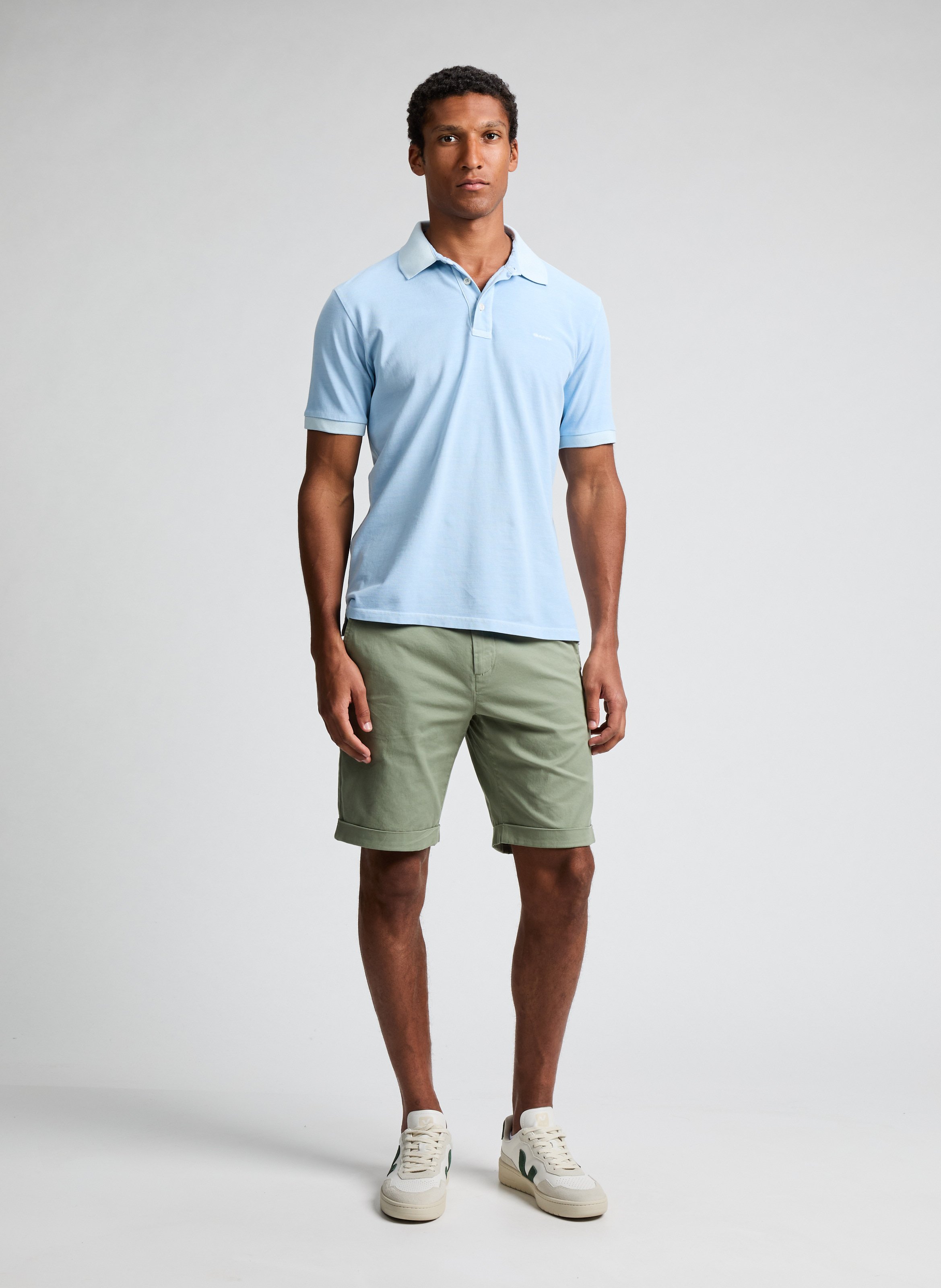 Polo en coton GANT Bleu