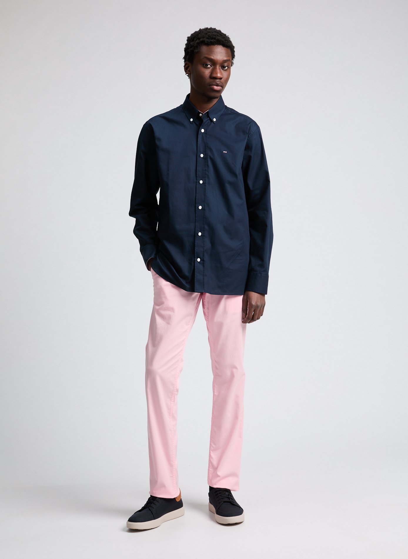 Chemise en coton EDEN PARK Bleu