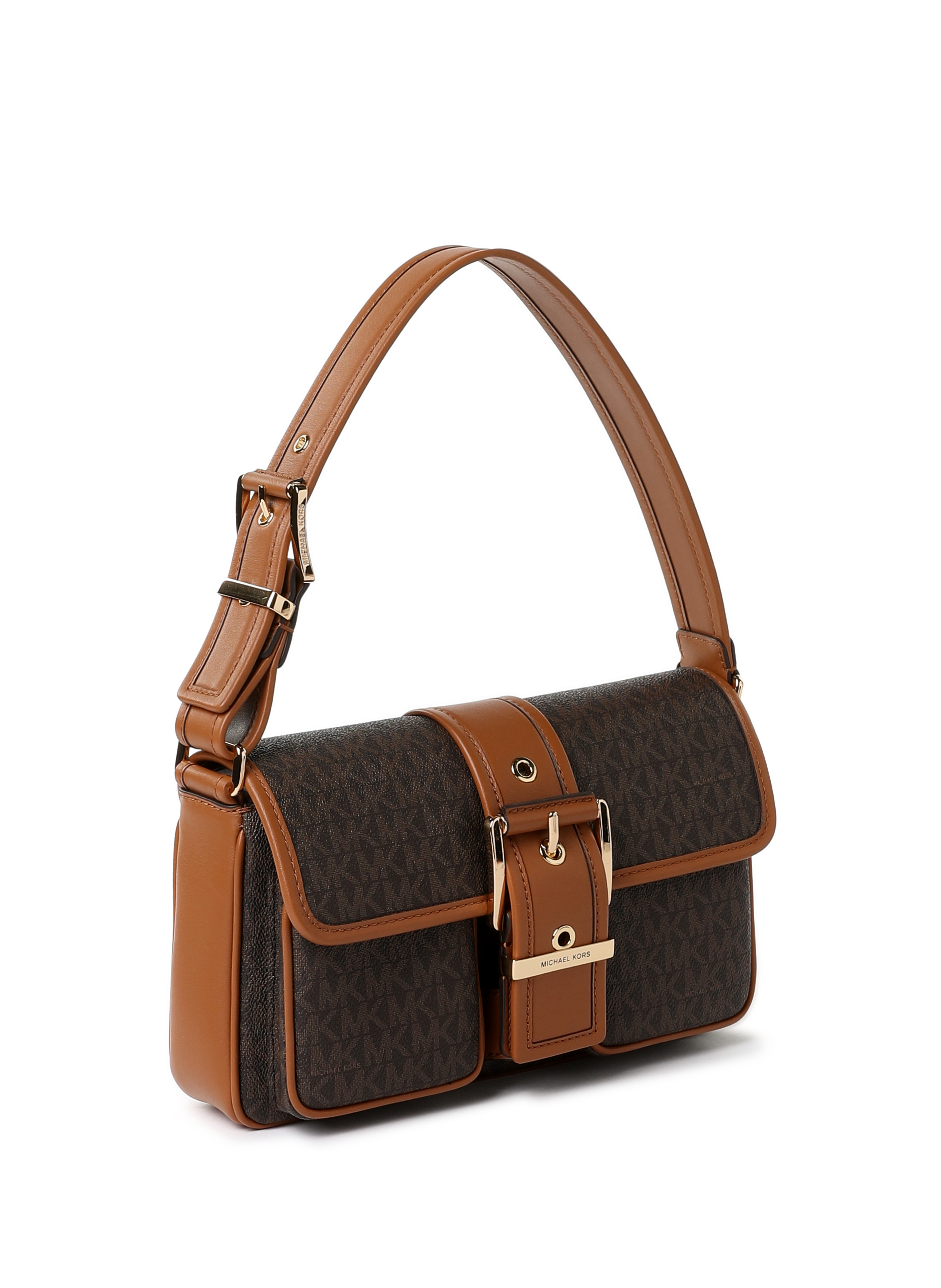 Colby logo handbag MICHAEL KORS Brown