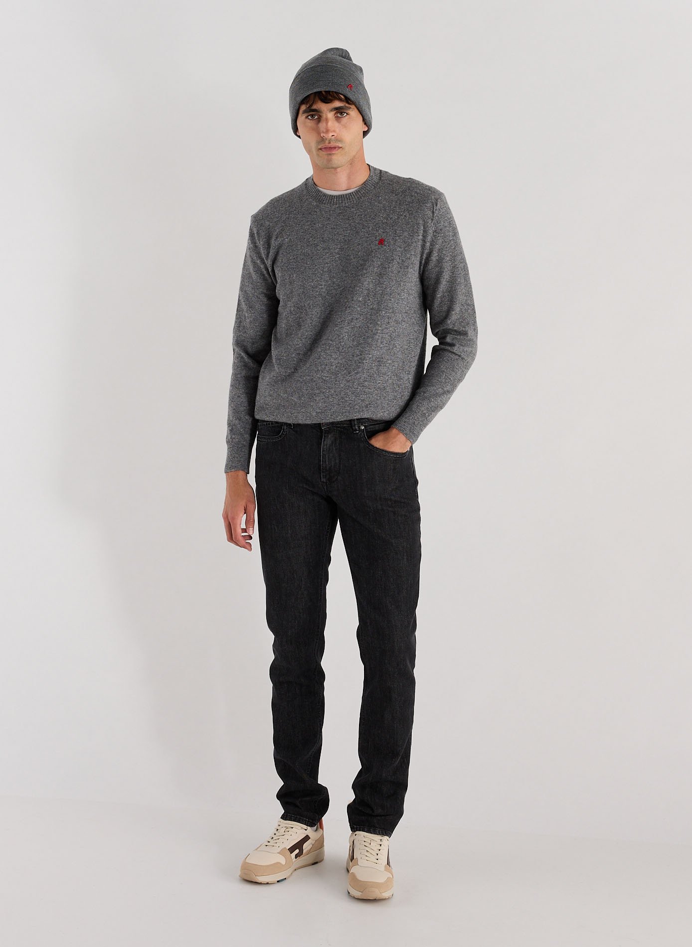 Wool blend Jumper REPLAY Grey