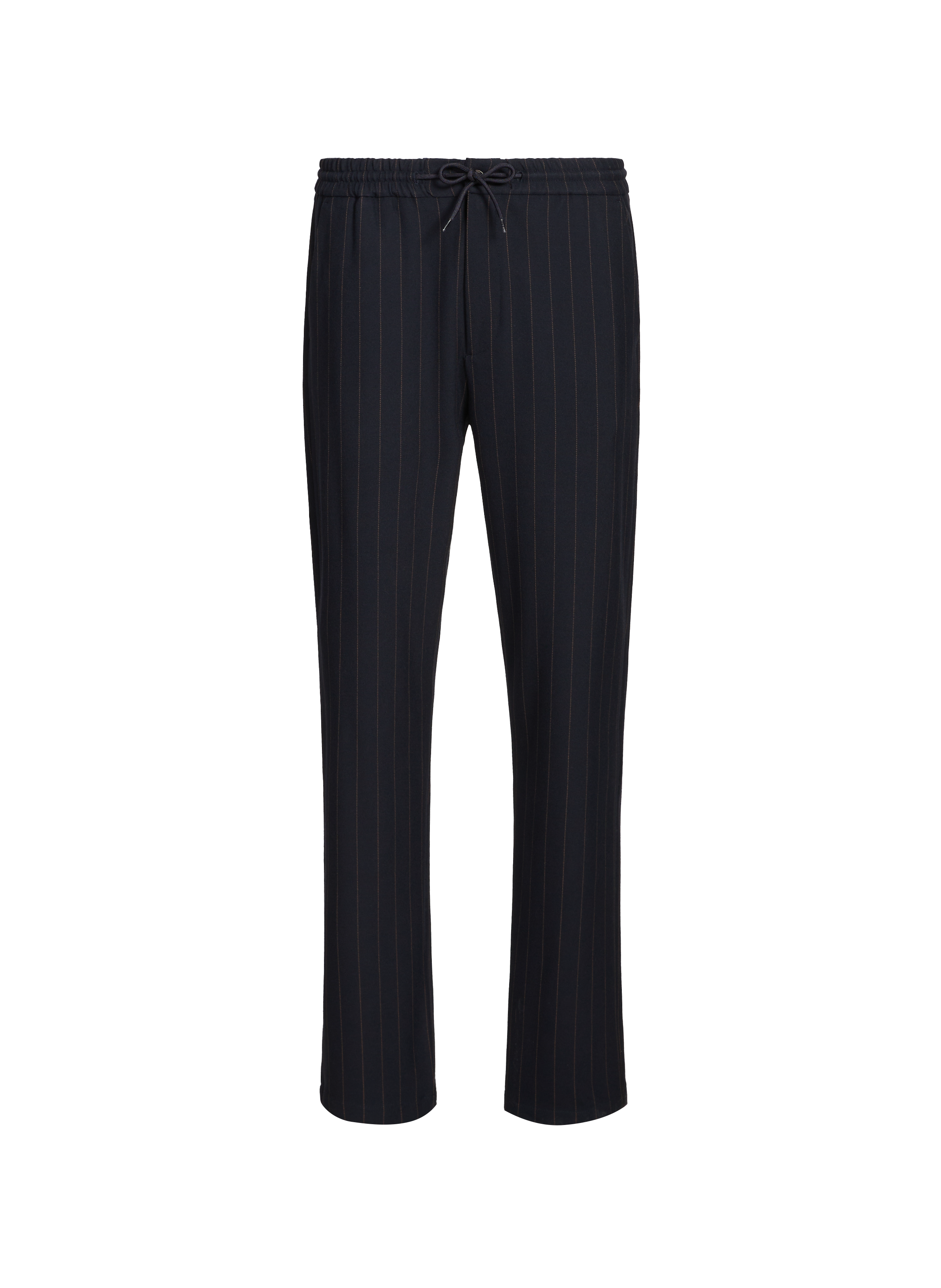 Pantalon droit rayé  LES DEUX Bleu