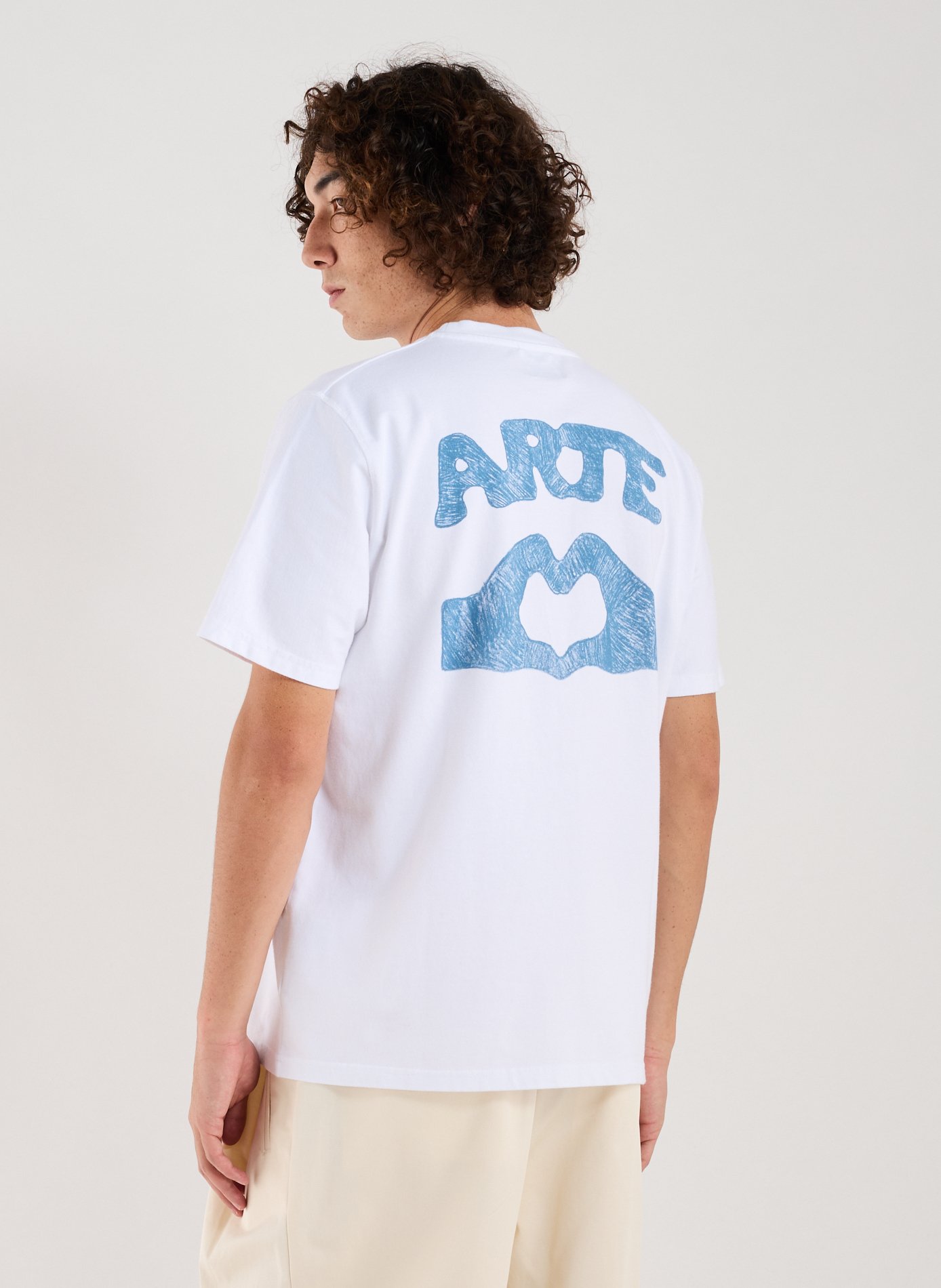 Cotton round-neck T-shirt ARTE ANTWERP White