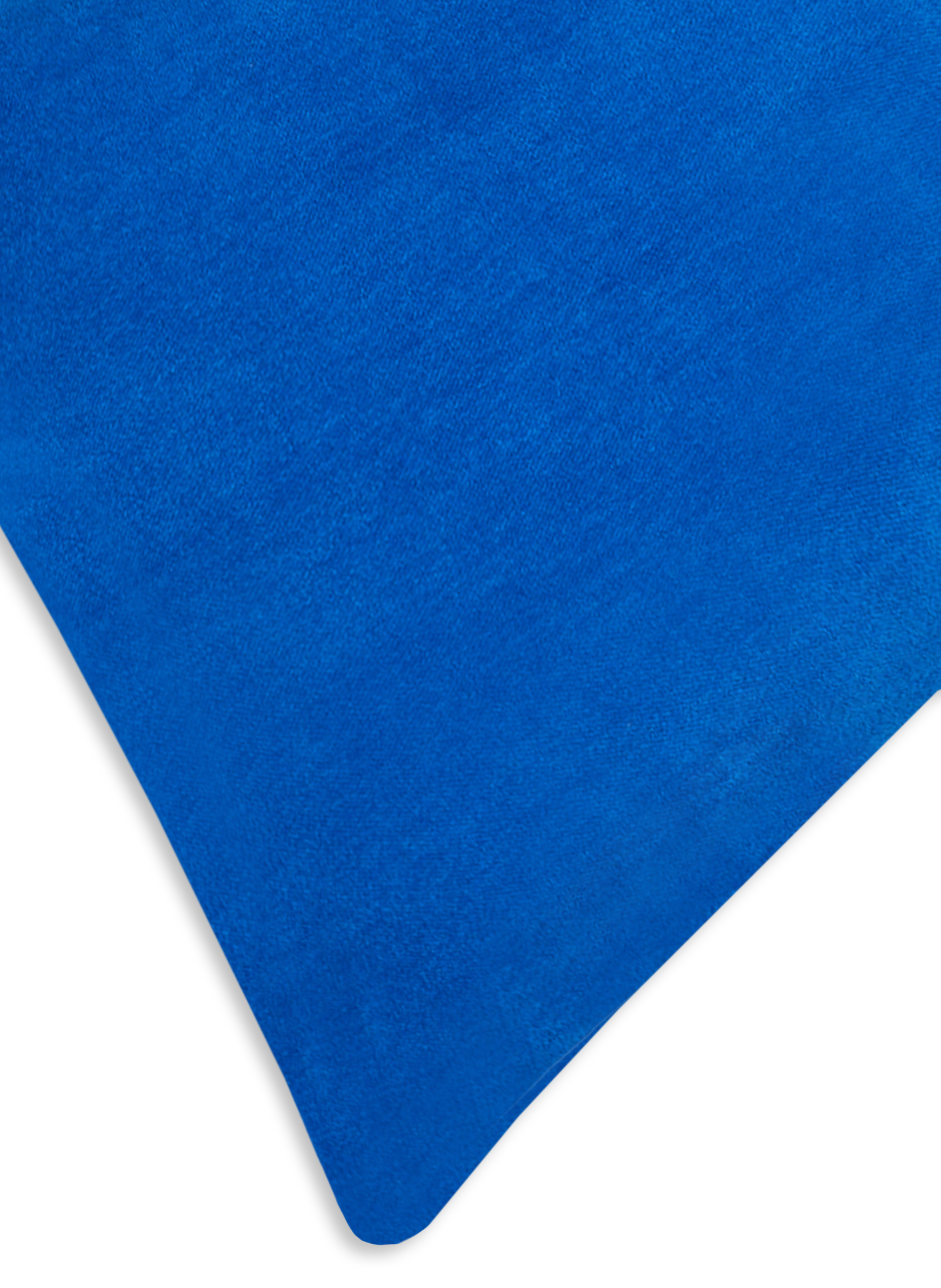 Housse de coussin en velours lisse AU PRINTEMPS PARIS Bleu