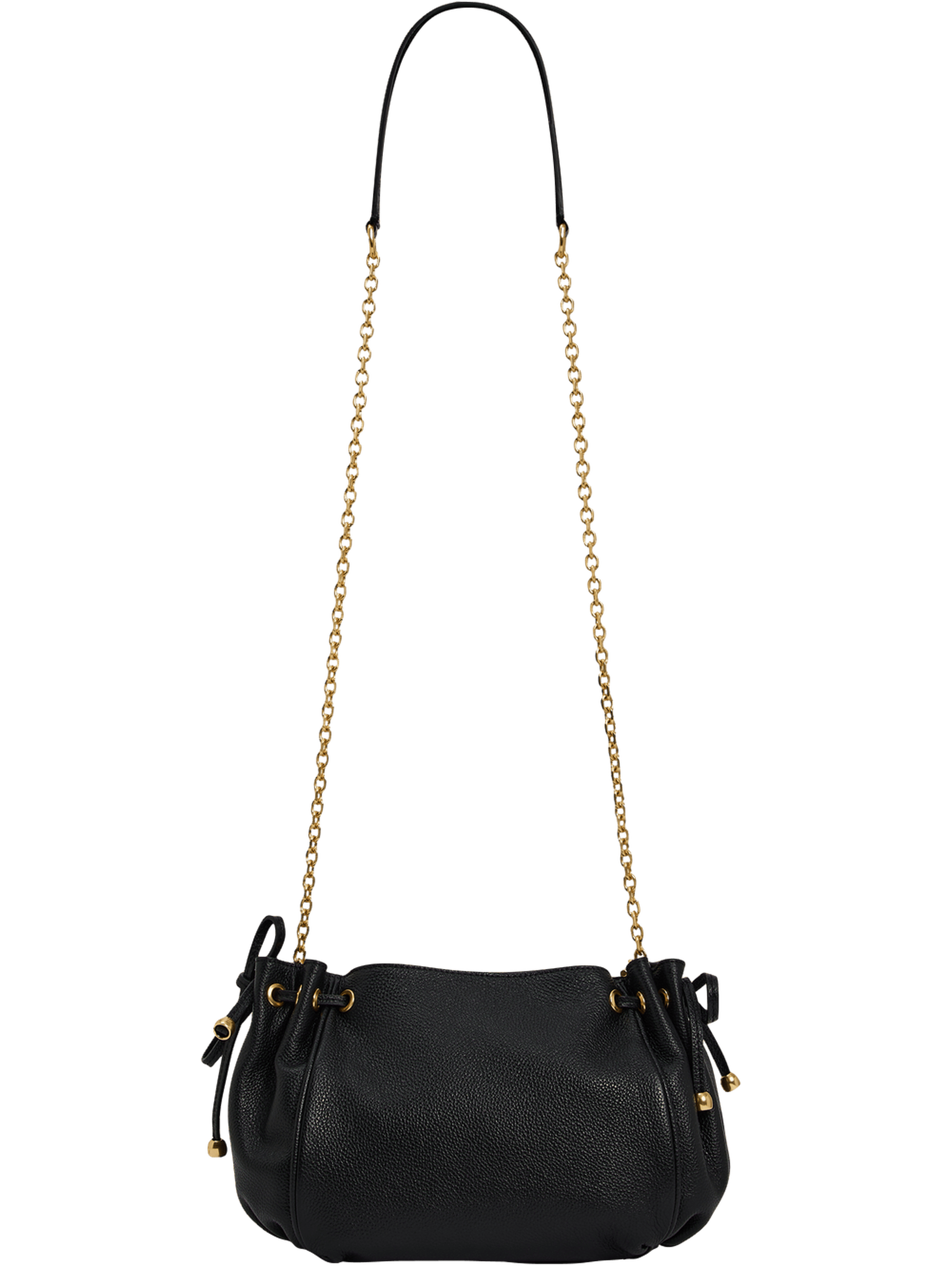 Sac en cuir grainé - le mini 24 GERARD DAREL Noir