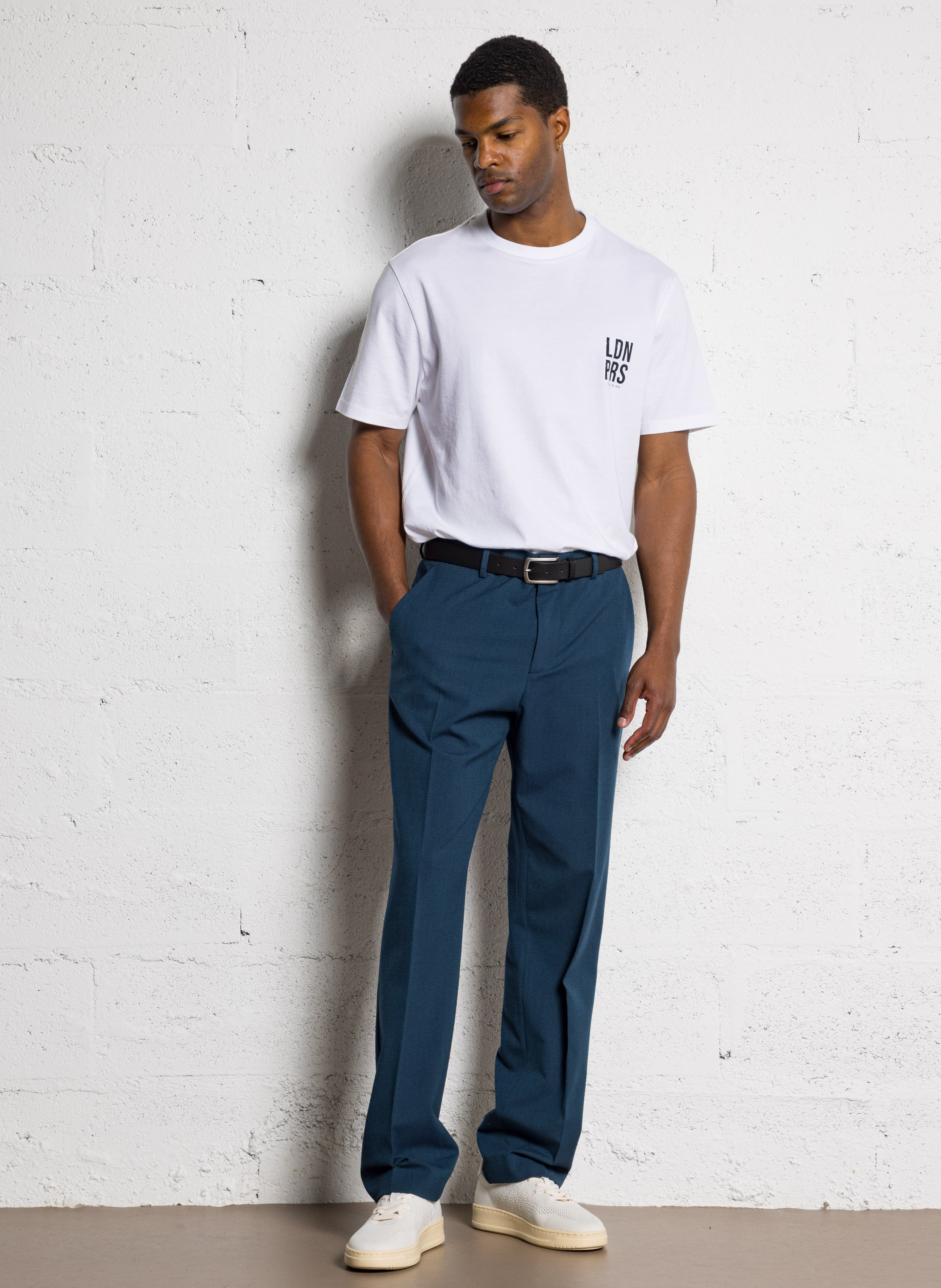 Pantalon de costume IKKS Bleu