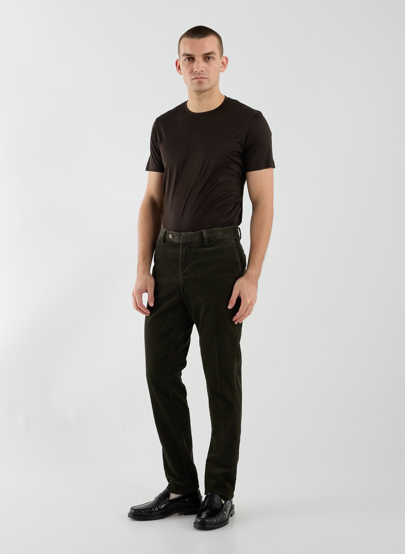 Cotton chino trousers HACKETT Green