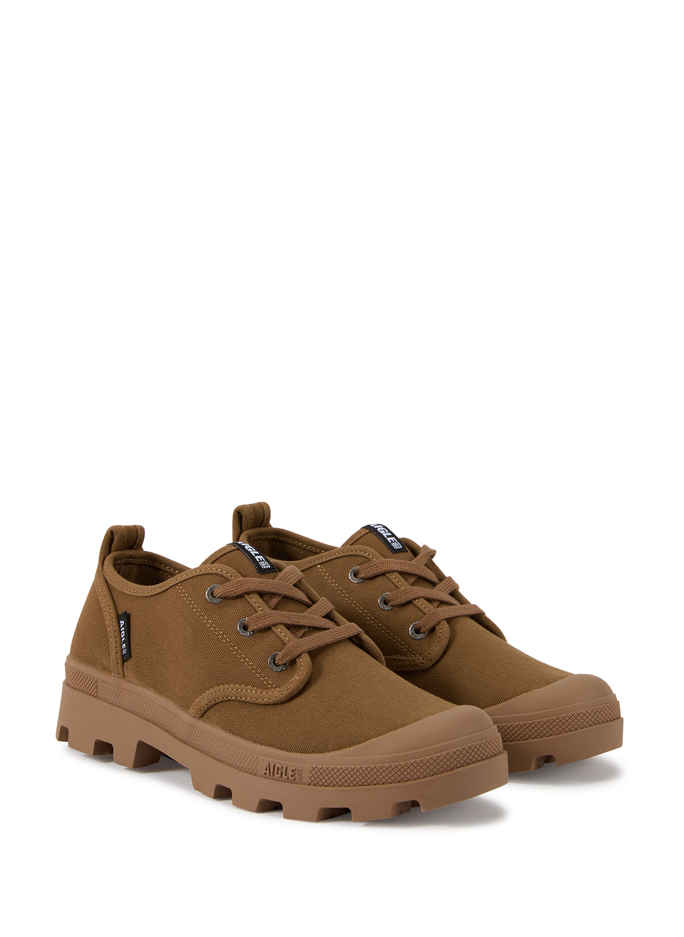 Baskets crantées Tenere en coton mélangé AIGLE Marron