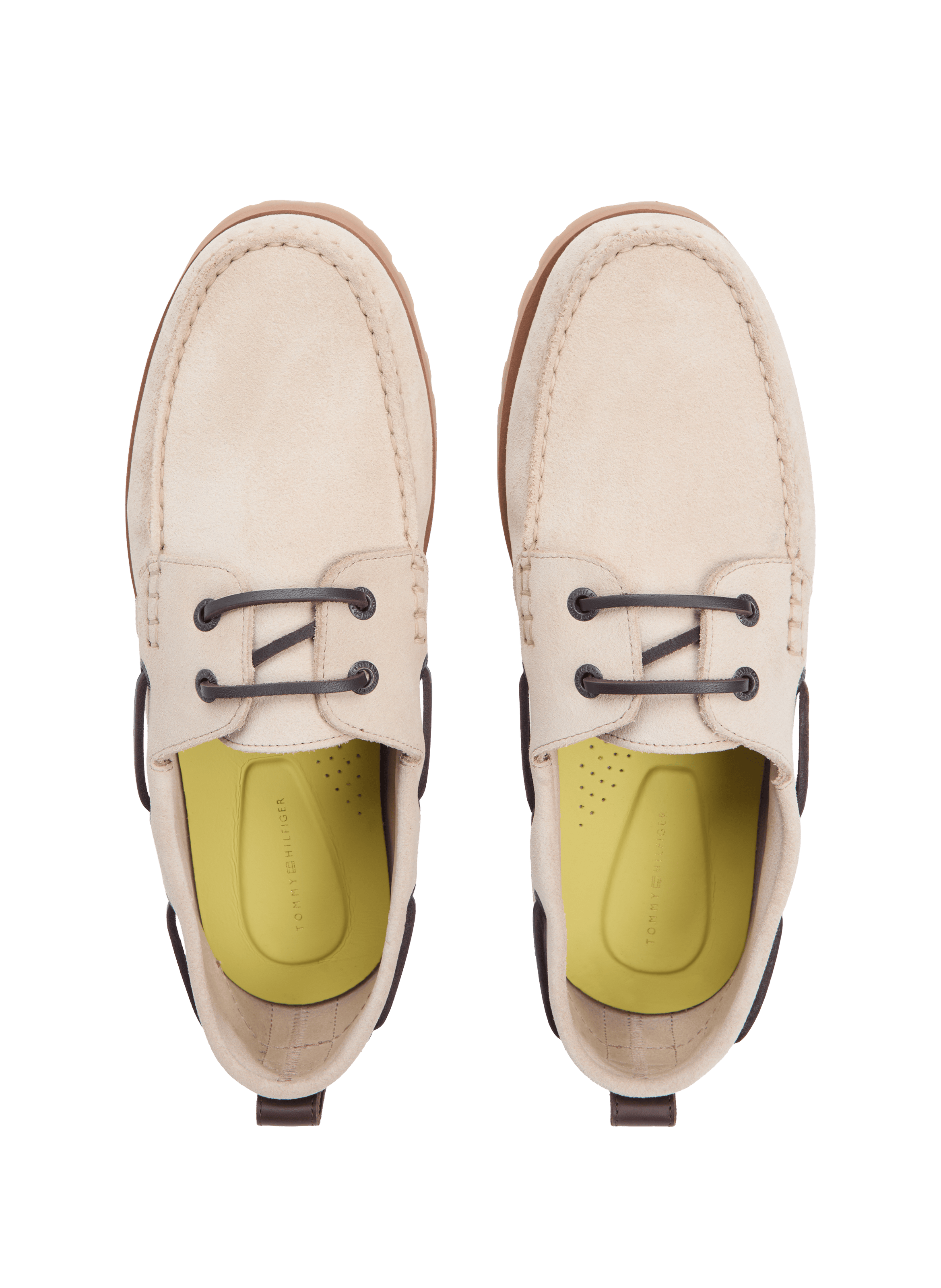 Suede loafers Beige