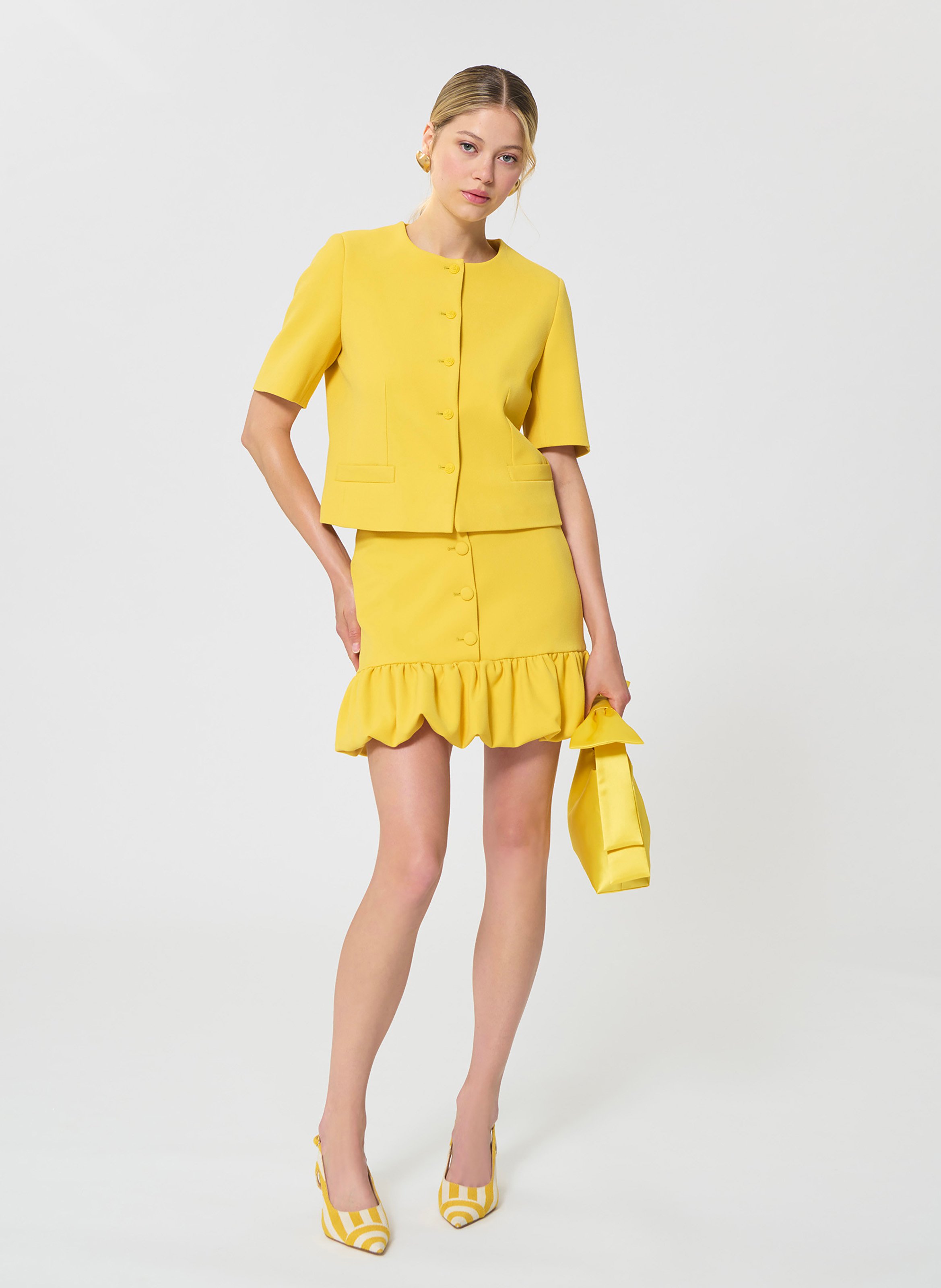 Jupe josie TARA JARMON Jaune