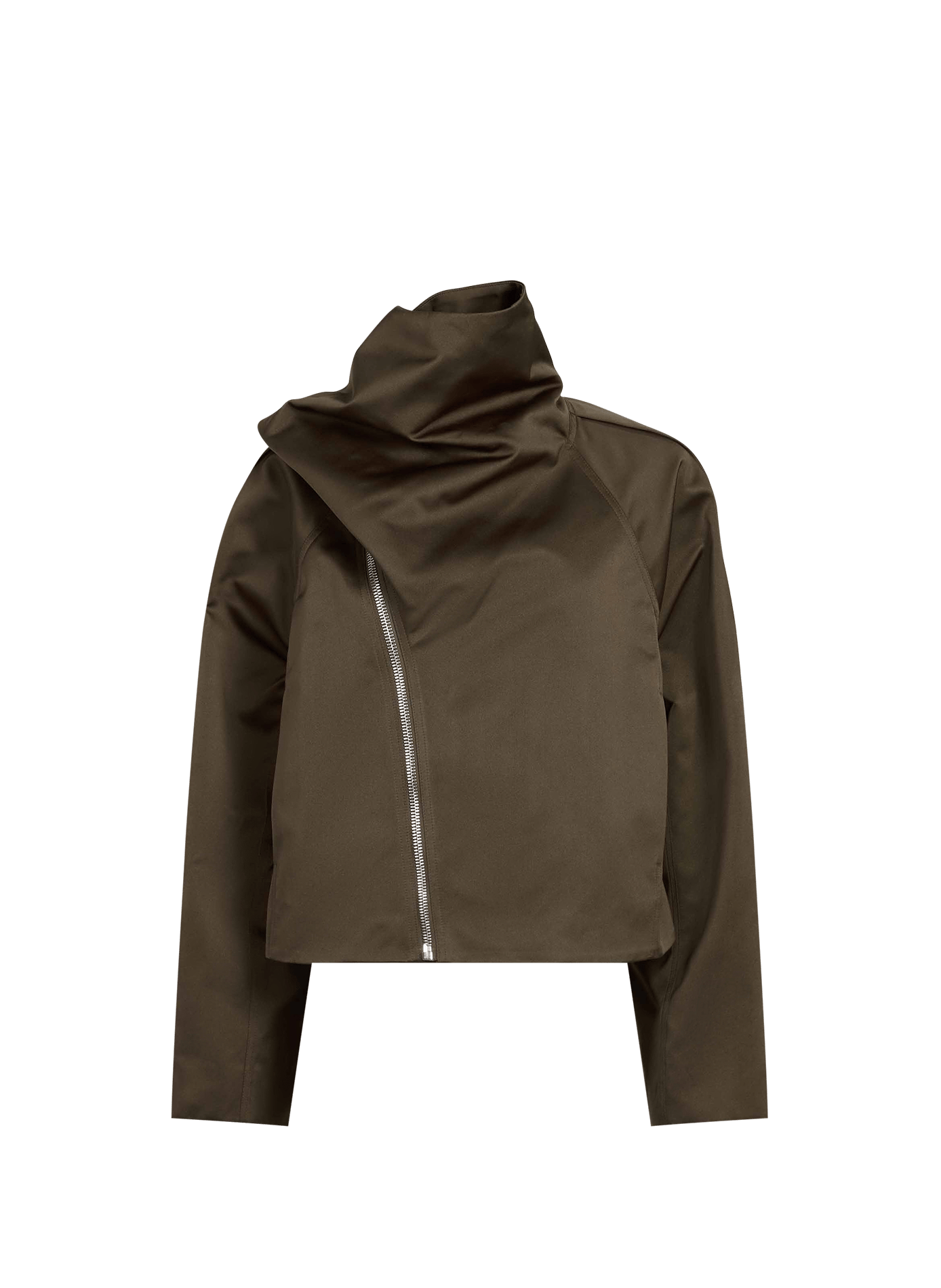 Veste unie asymétrique RICK OWENS Gris