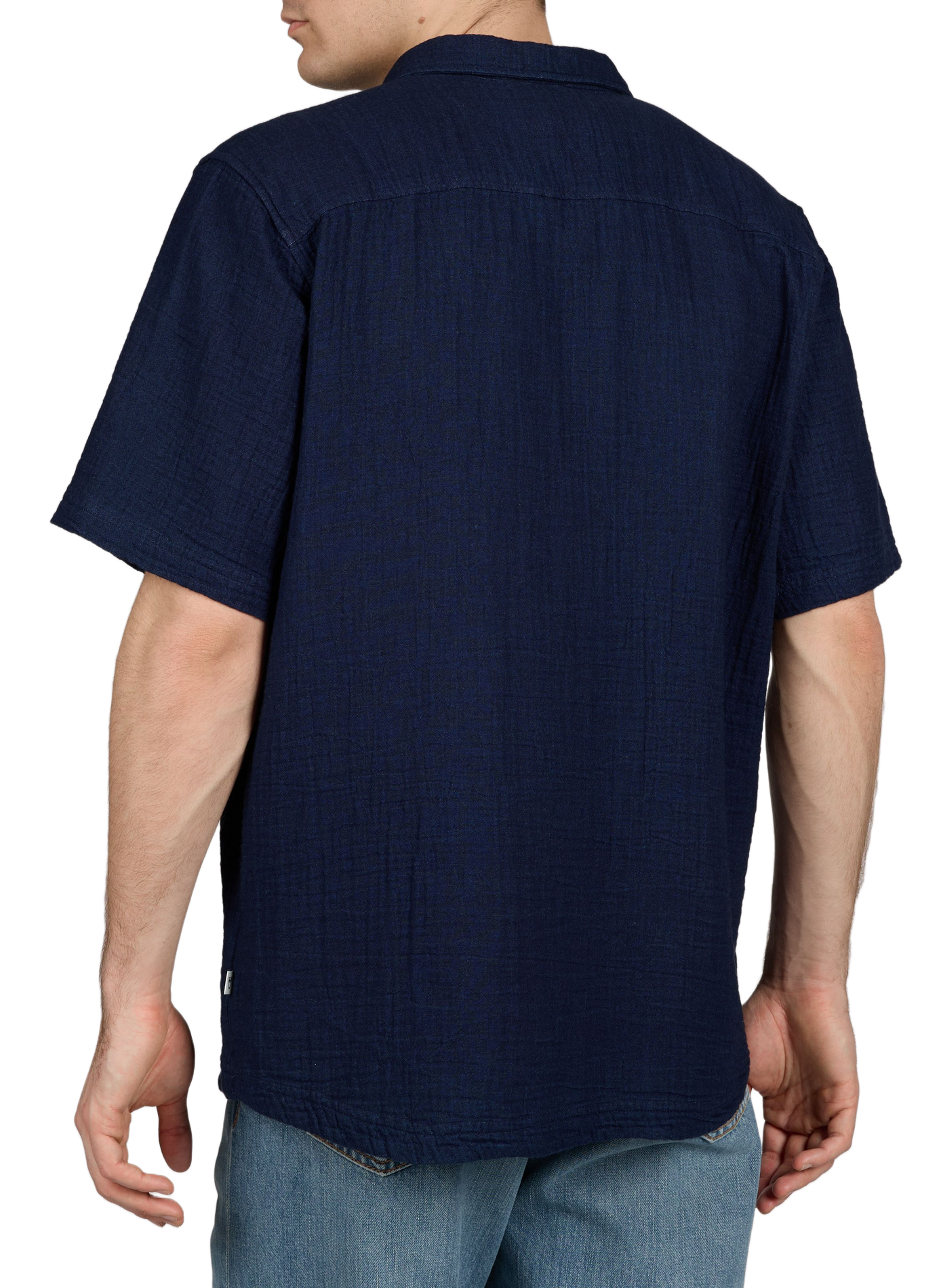 Chemise en coton KNOWLEDGE COTTON Bleu