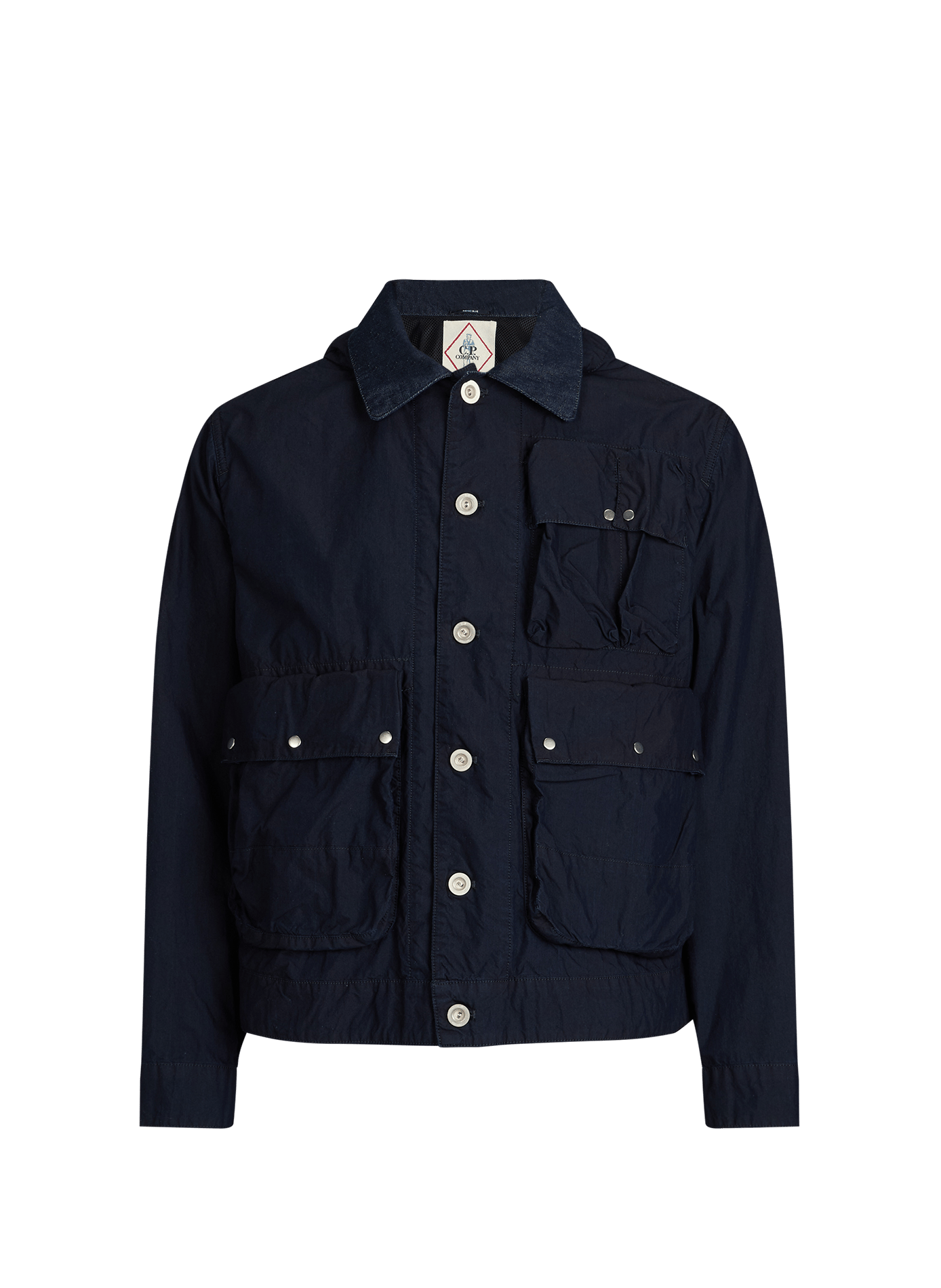 Blouson léger en coton mélangé CP COMPANY Bleu
