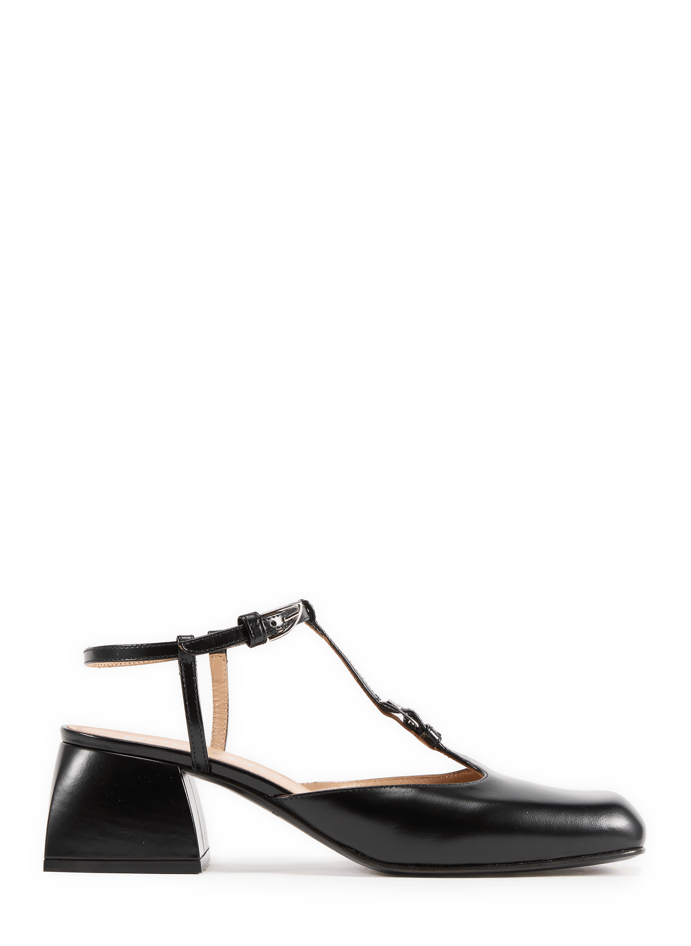 Babies Bulla Cara en cuir NODALETO Noir