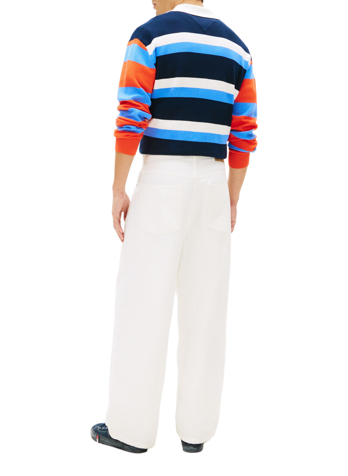 Weite Baumwollhose Théo TOMMY HILFIGER Beige