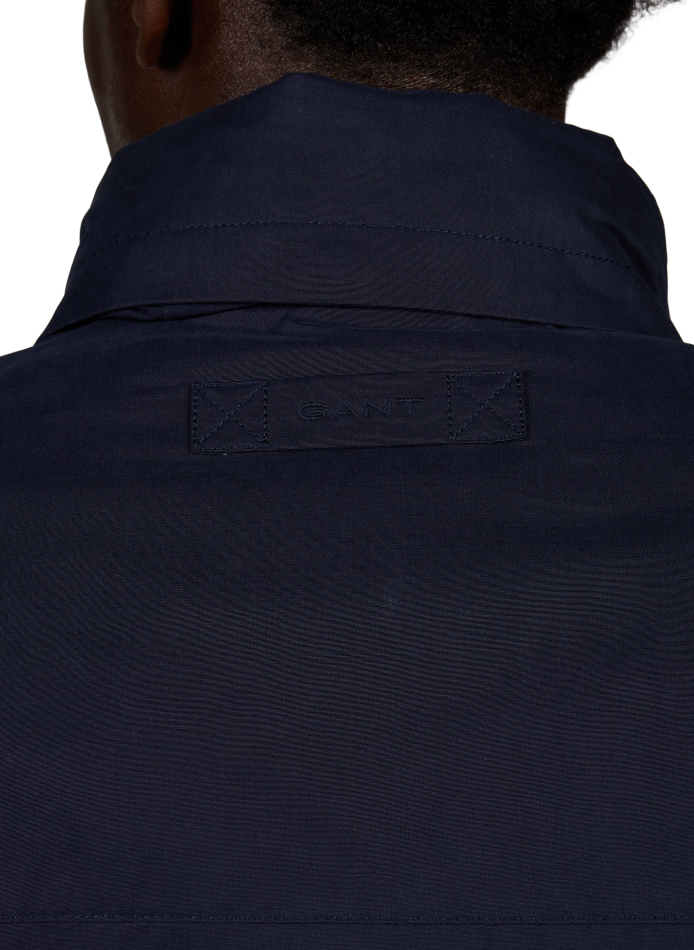 Veste droit col montant GANT Bleu