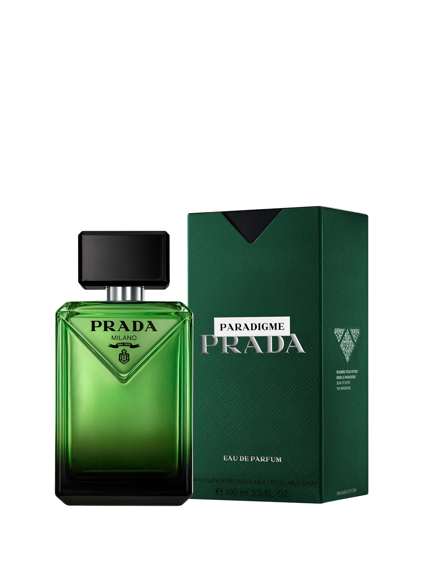 Paradigma - Houtachtig amber heren Eau de Parfum navulbaar PRADA No color