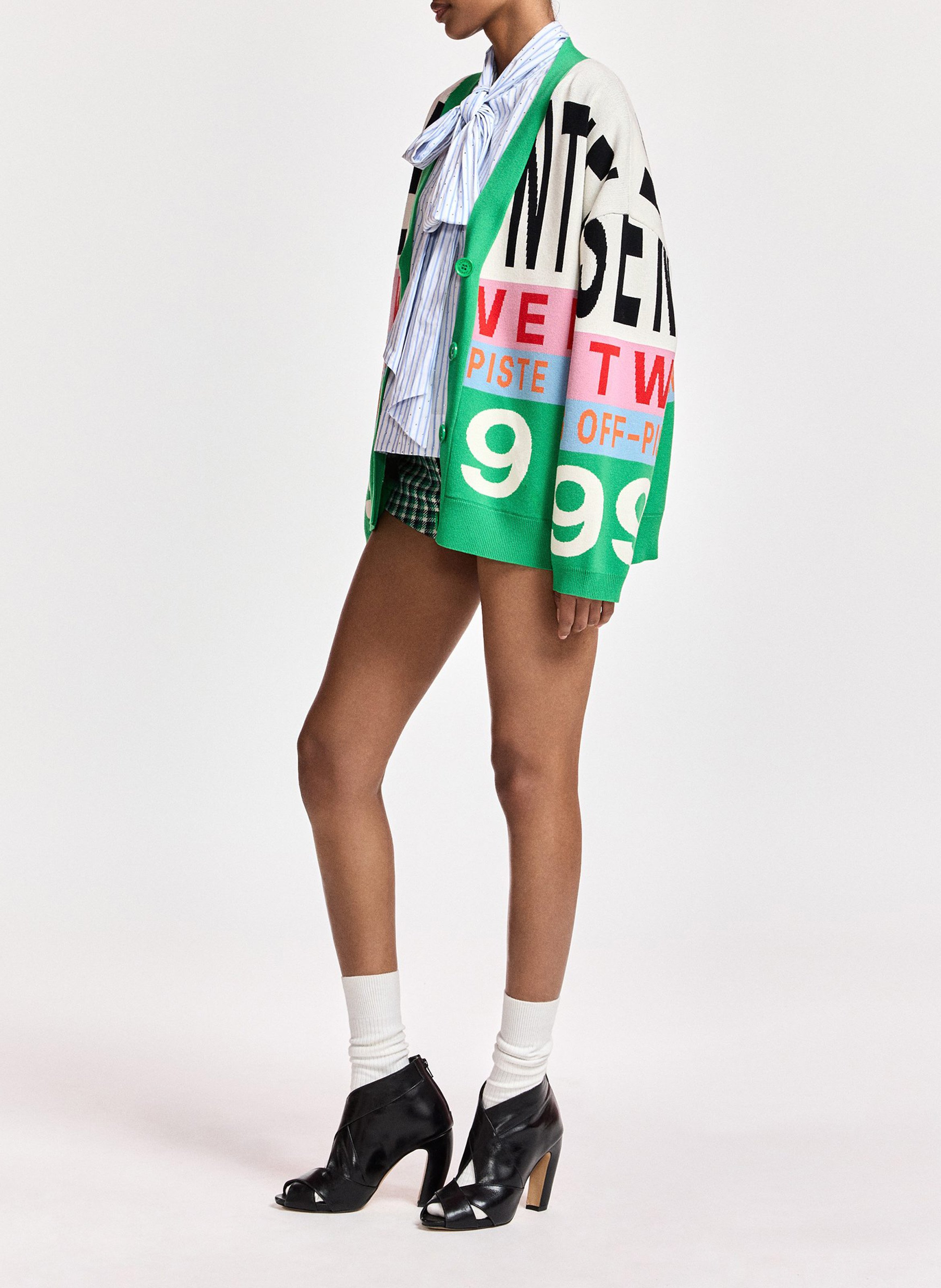 Gilet col v kreezer ESSENTIEL ANTWERP Vert