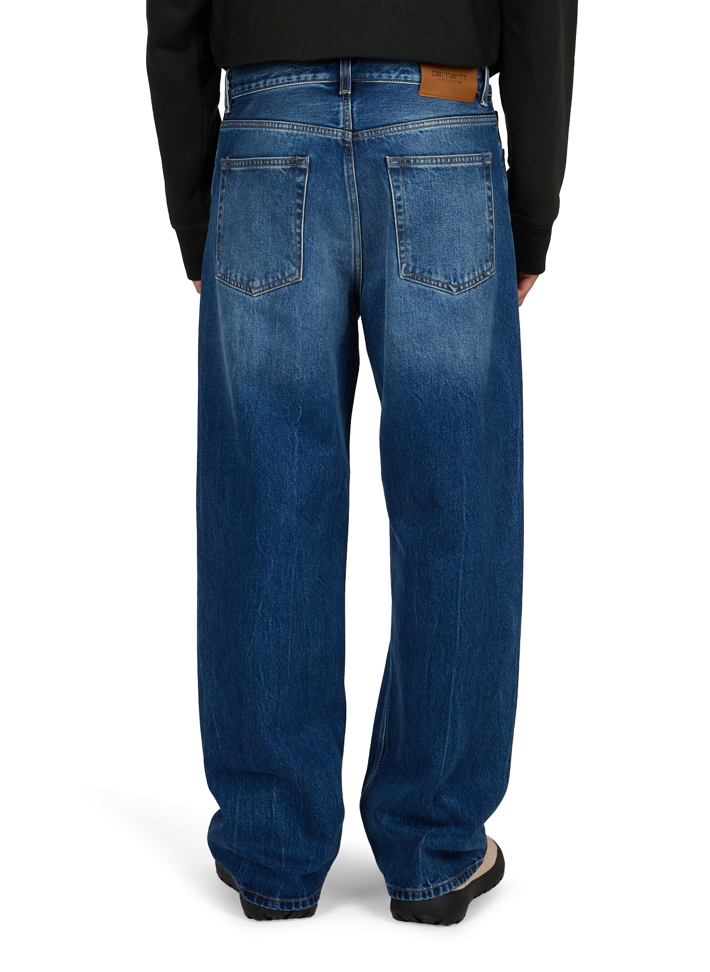 Baumwoll-Denim-Jeans von Payson CARHARTT WIP Blau