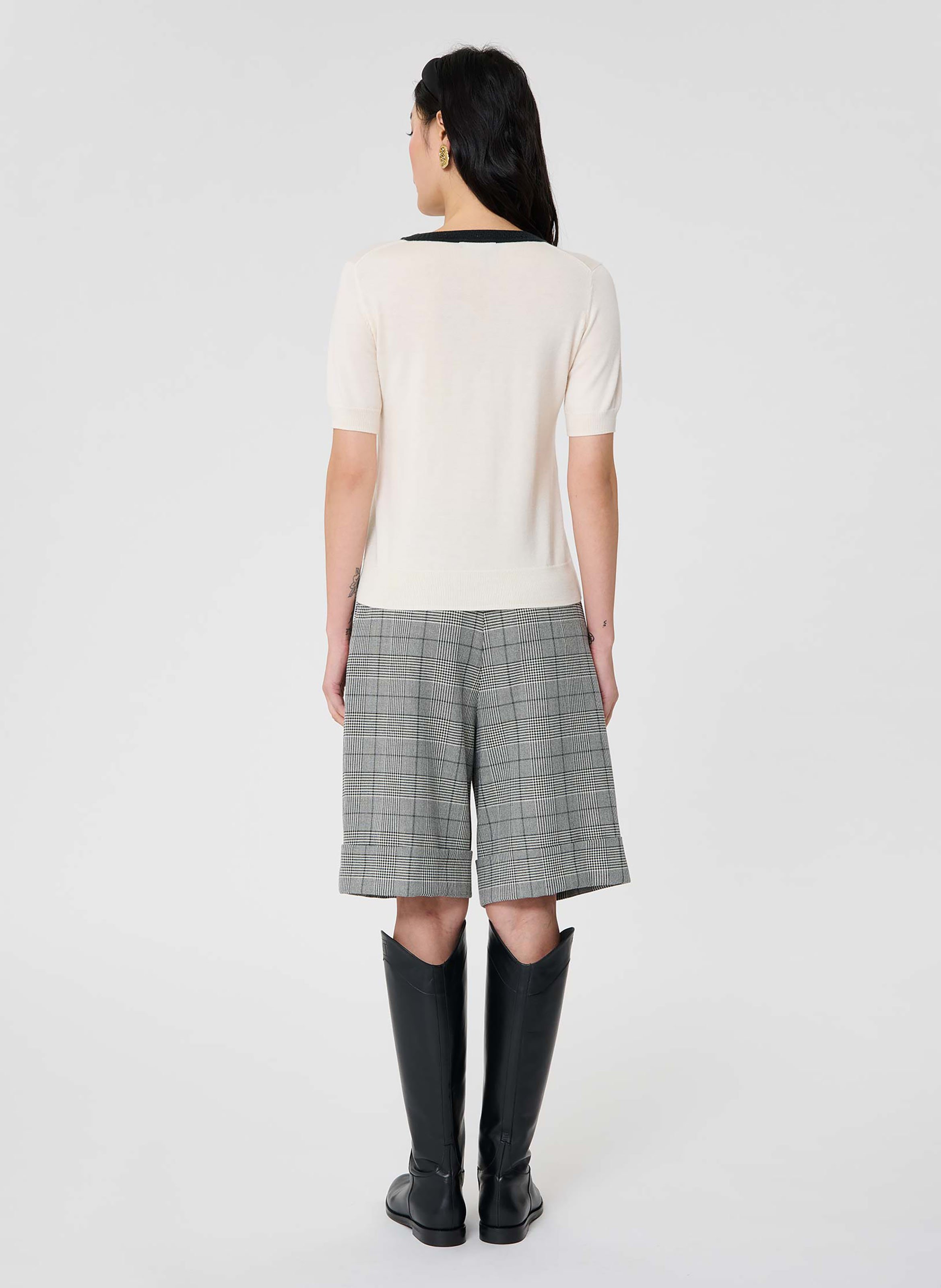 Pull pontaven TARA JARMON Blanc