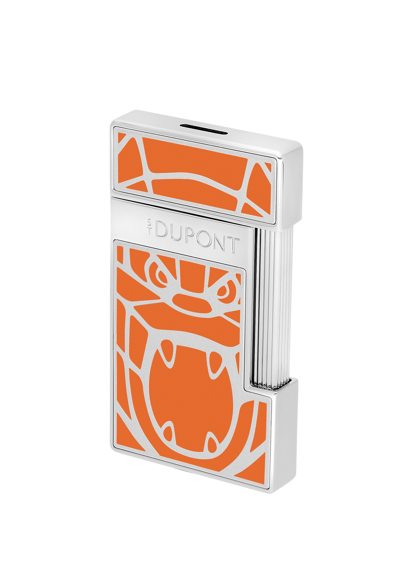 Briquet laqué Slimmy Orlinski S.T. DUPONT Orange