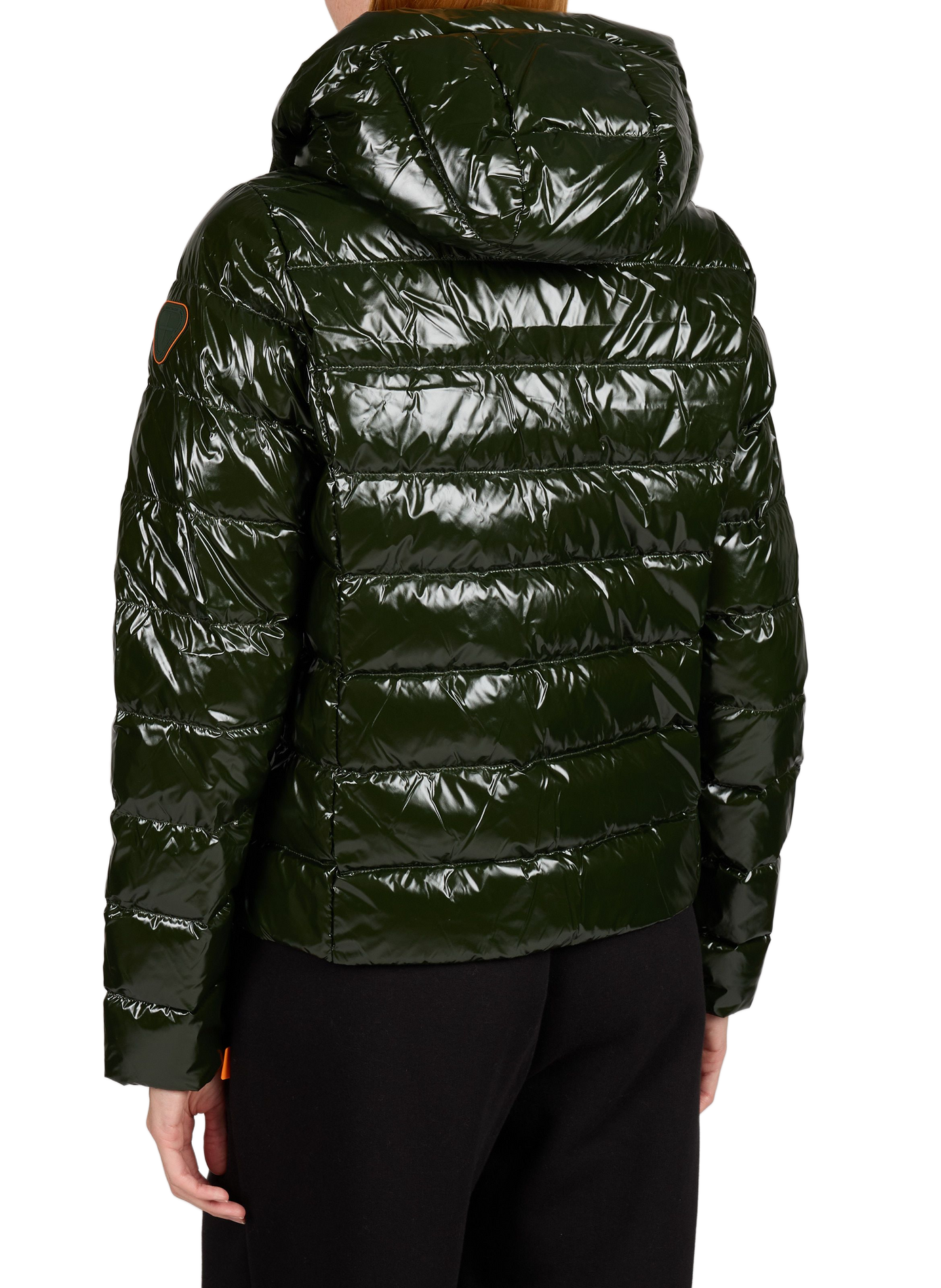 Patent Francebright fitted puffer jacket | Green GERTRUDE Women