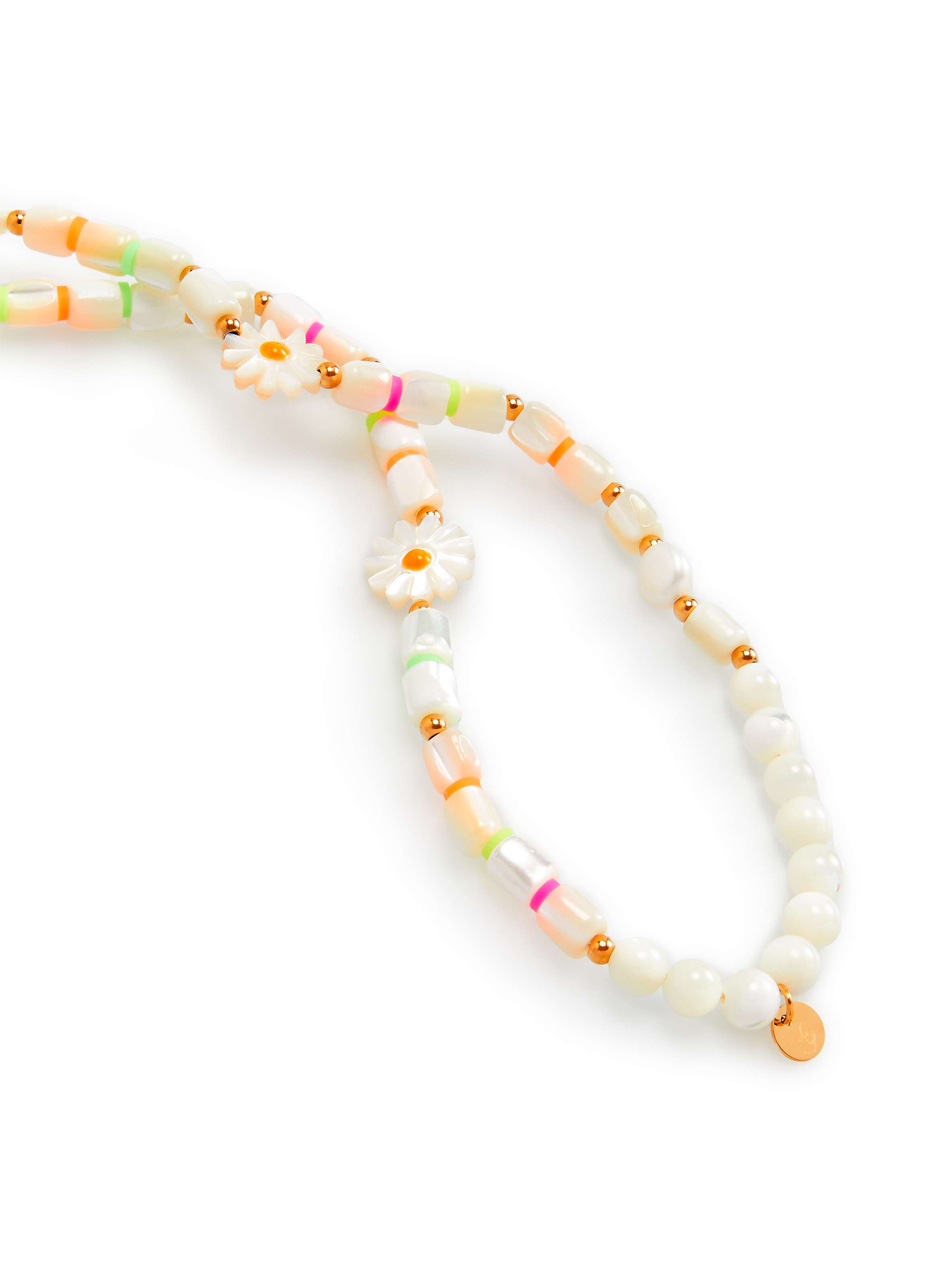 Decorative phone strap AU PRINTEMPS PARIS White