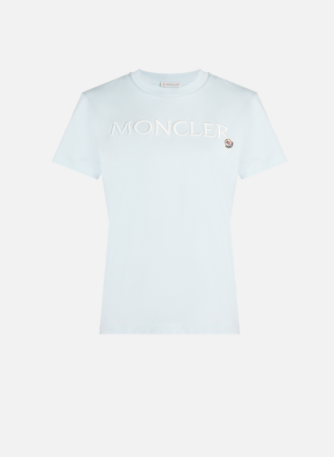 Blue logo t-shirtMONCLER 