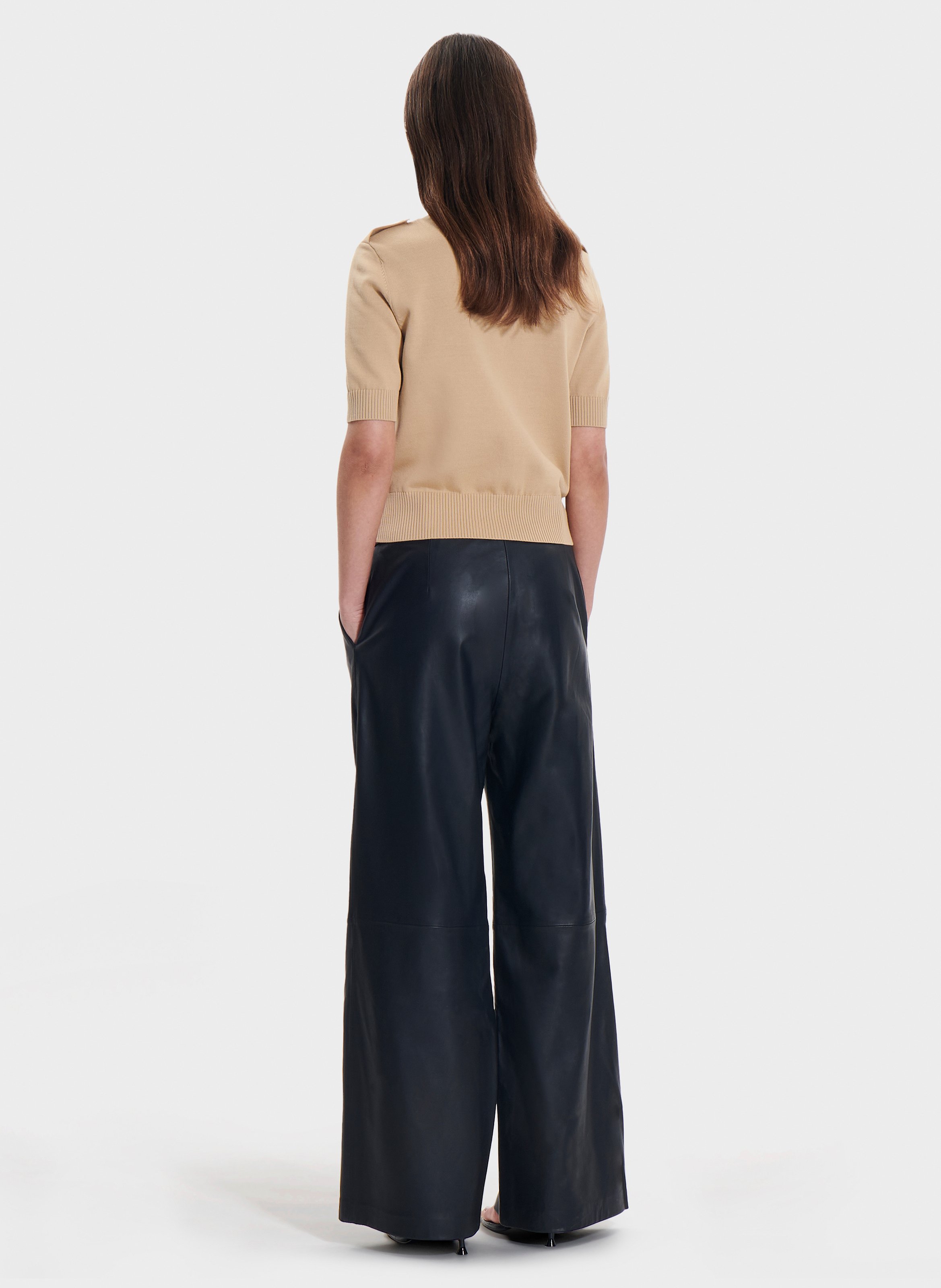 Gilet  geoffrey ZAPA Beige