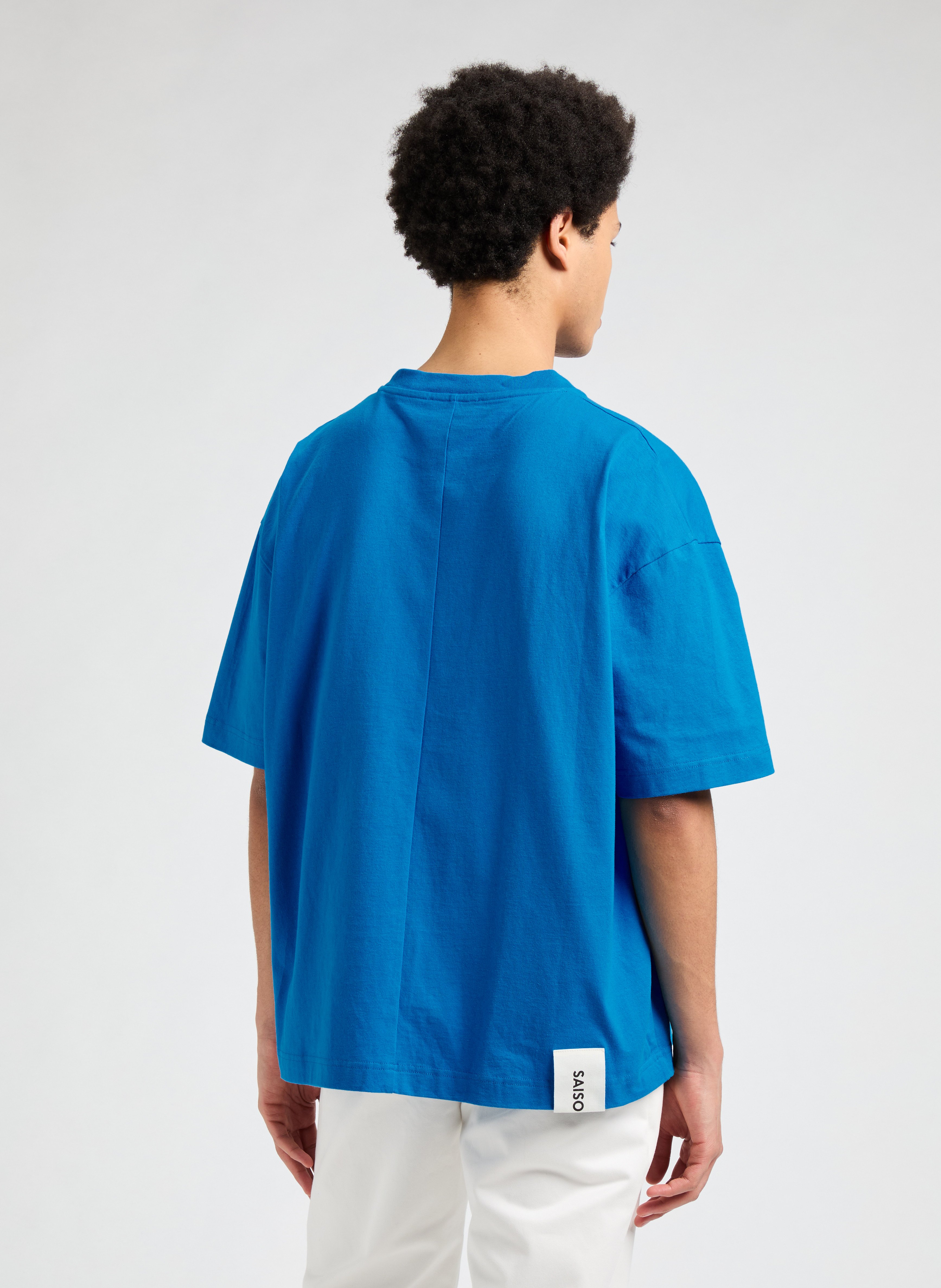 Oversized T-shirt SAISON 1865 Blue