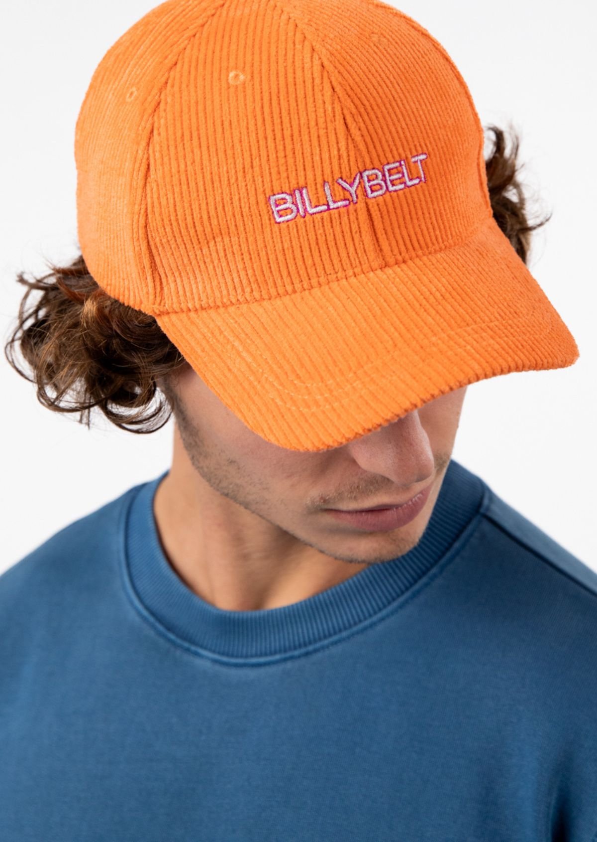 Casquette en velours BILLYBELT Orange