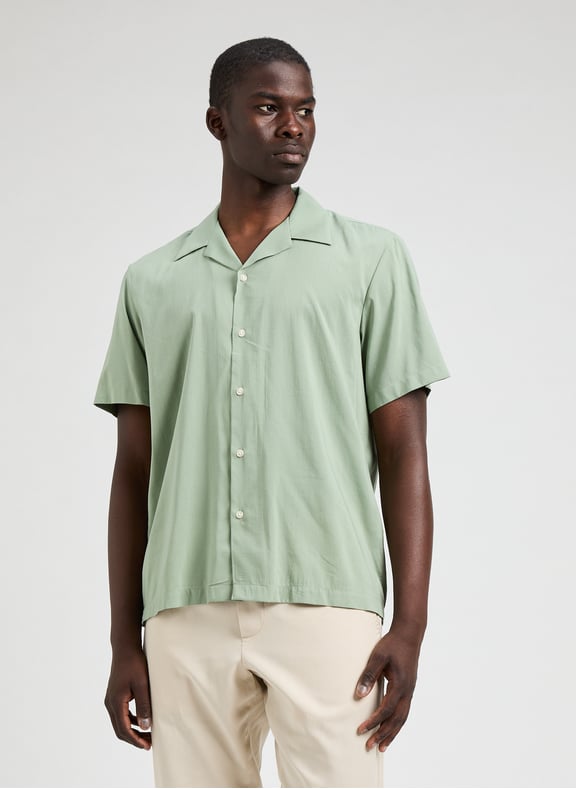 Plain shirt Green by SELECTED SELECTED Plain shirt Green